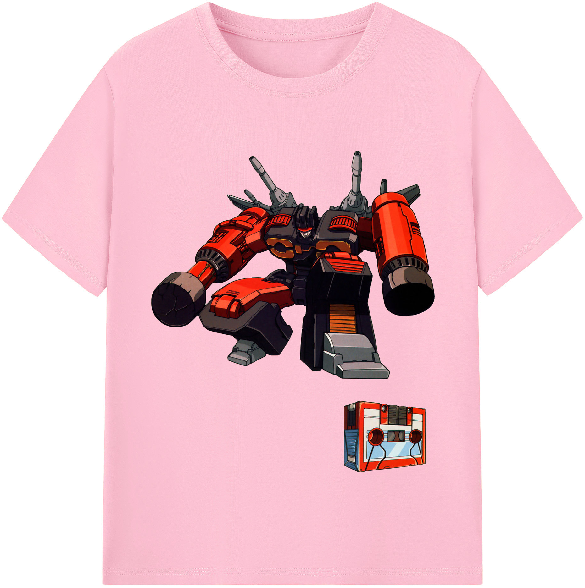 （画像用）  綿100％半袖Tシャツ（フロントプリント）
