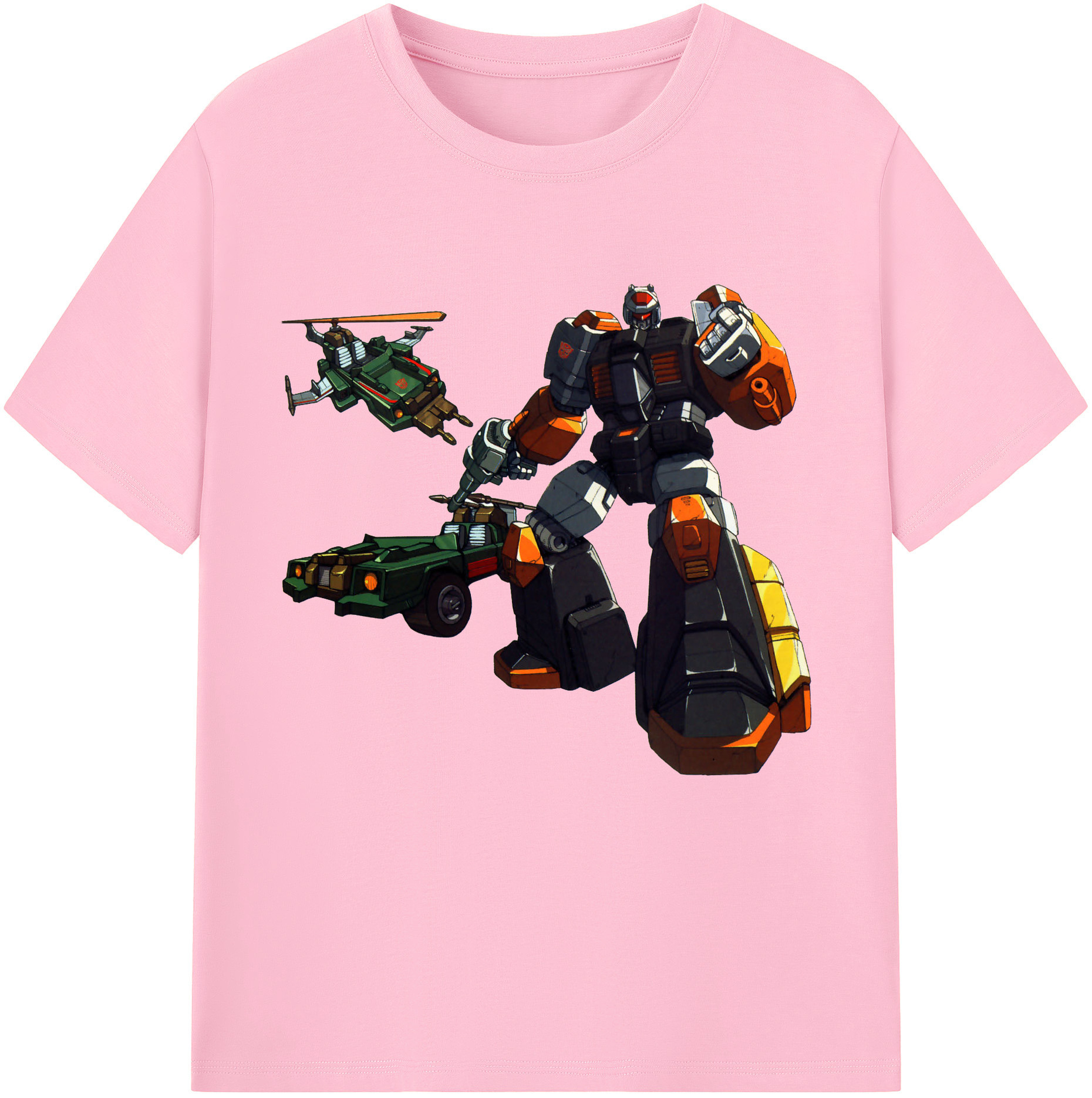（画像用）  綿100％半袖Tシャツ（フロントプリント）