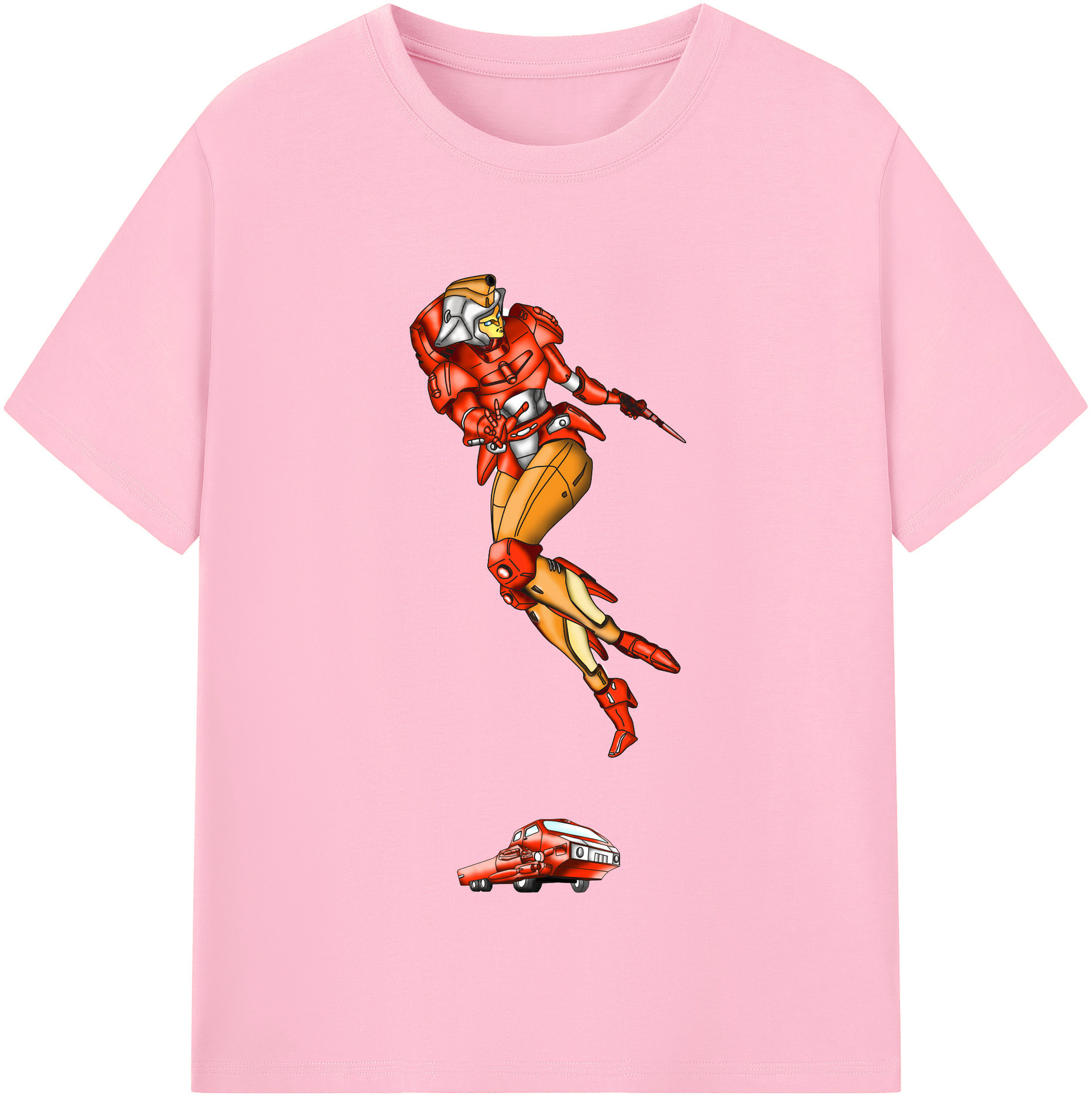 （画像用）  綿100％半袖Tシャツ（フロントプリント）