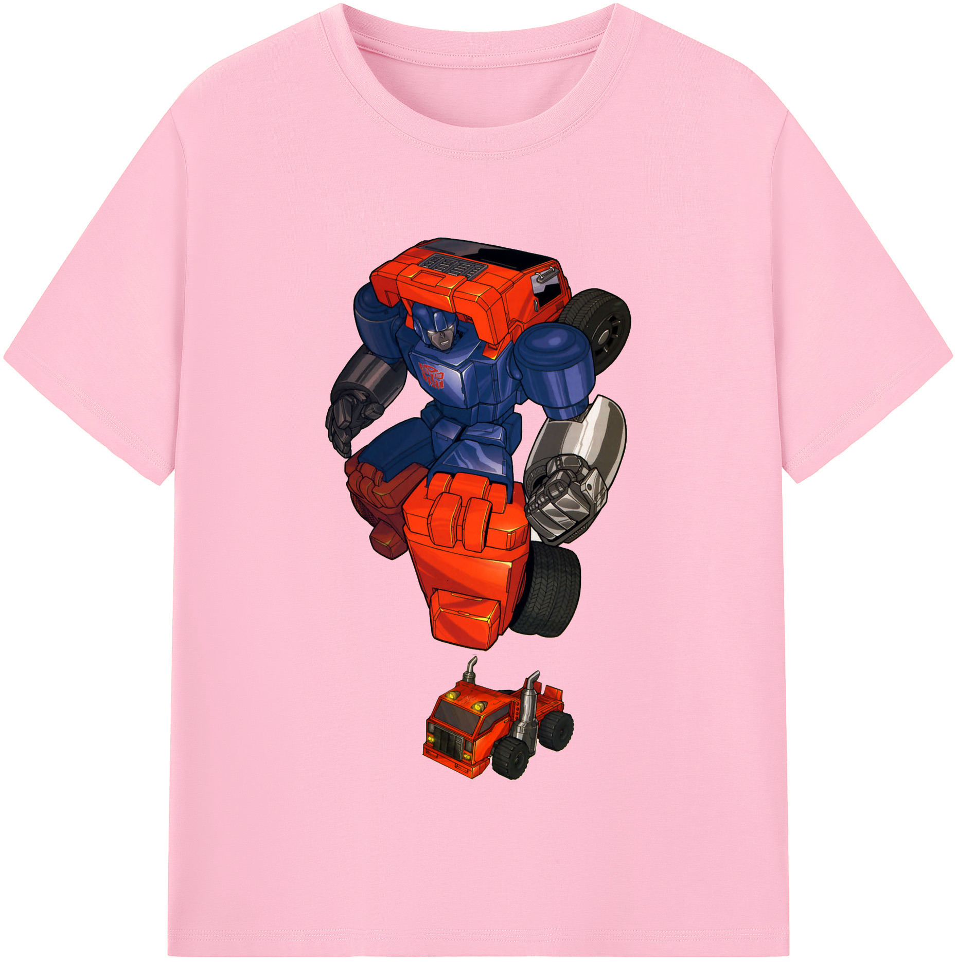 （画像用）  綿100％半袖Tシャツ（フロントプリント）