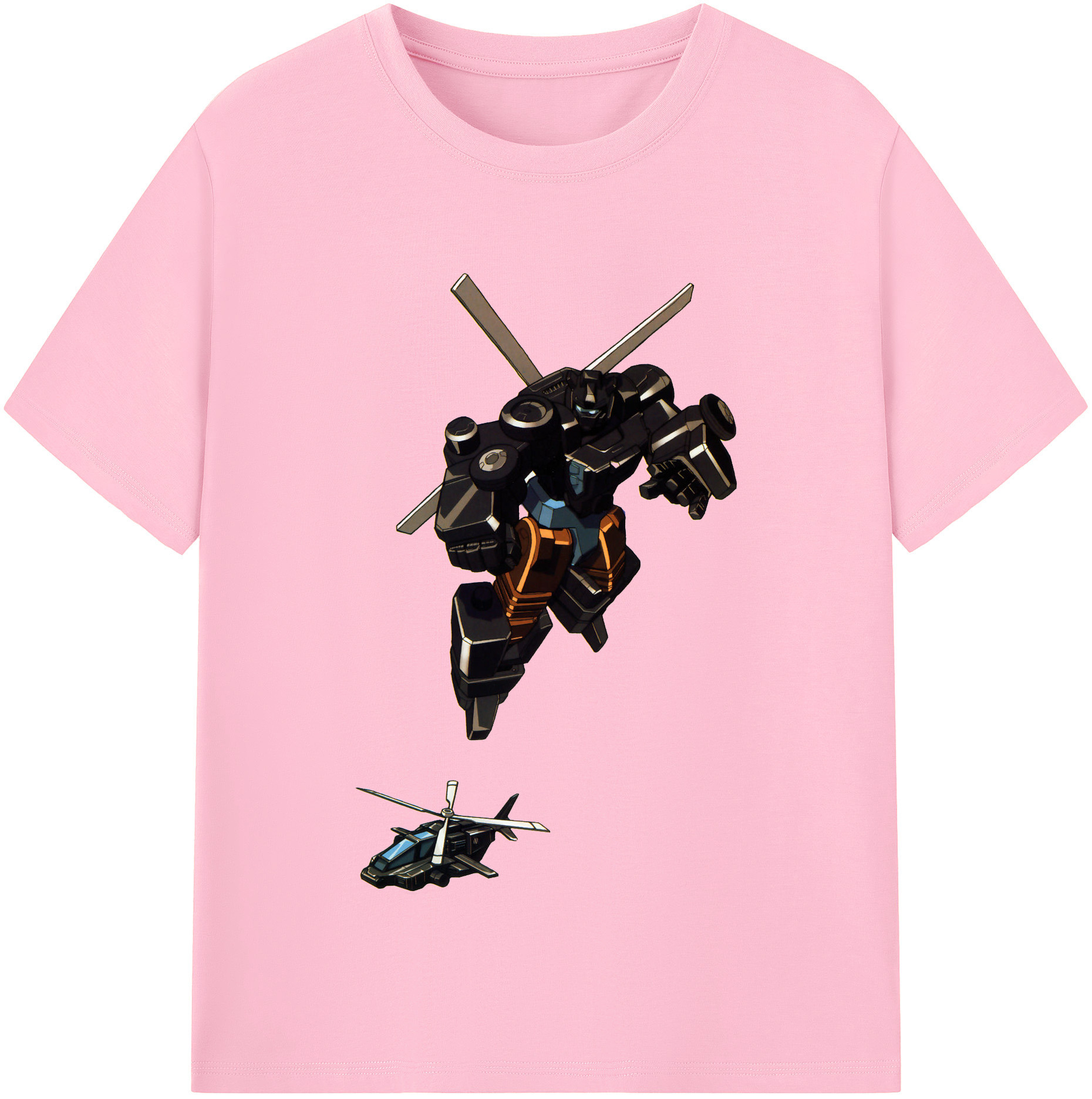 （画像用）  綿100％半袖Tシャツ（フロントプリント）