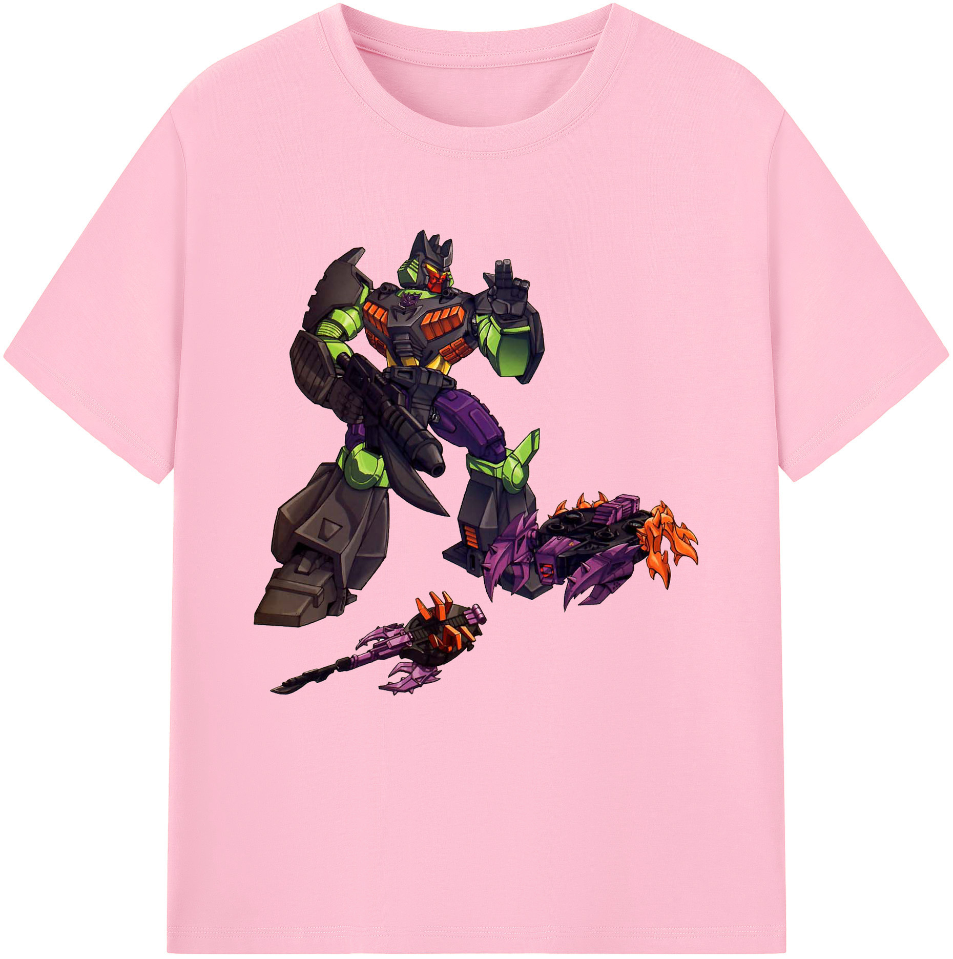 （画像用）  綿100％半袖Tシャツ（フロントプリント）