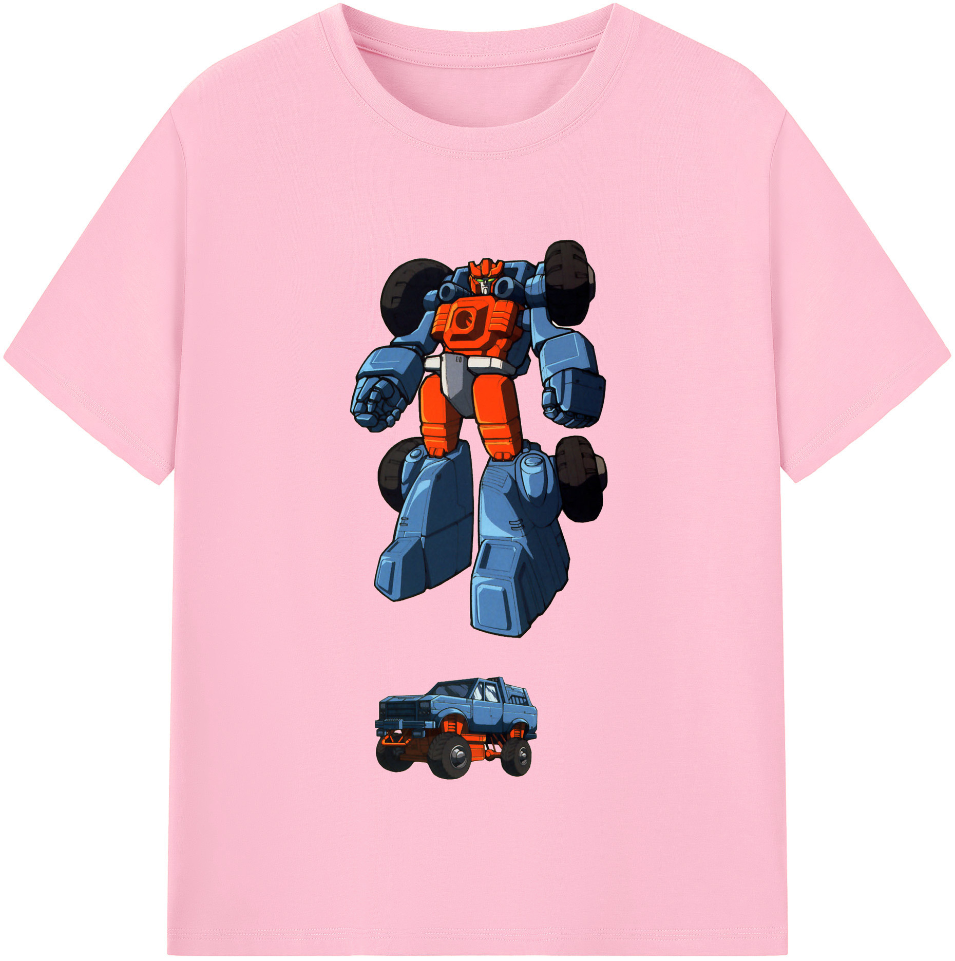 （画像用）  綿100％半袖Tシャツ（フロントプリント）