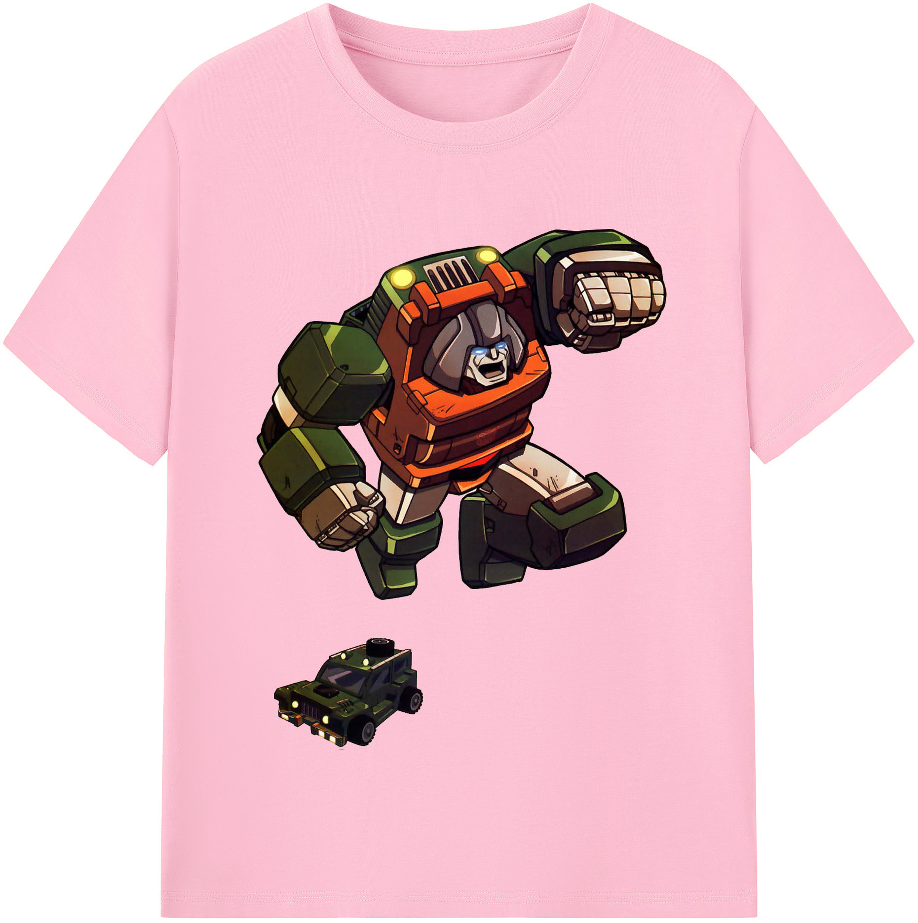 （画像用）  綿100％半袖Tシャツ（フロントプリント）