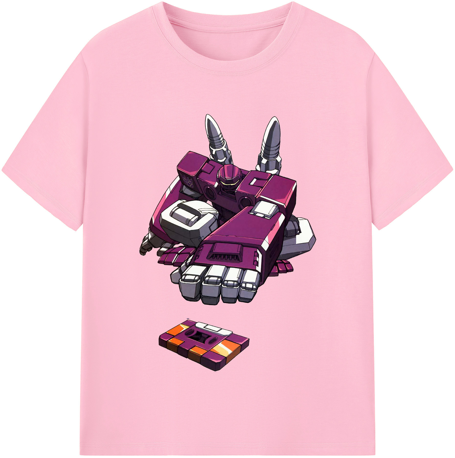 （画像用）  綿100％半袖Tシャツ（フロントプリント）