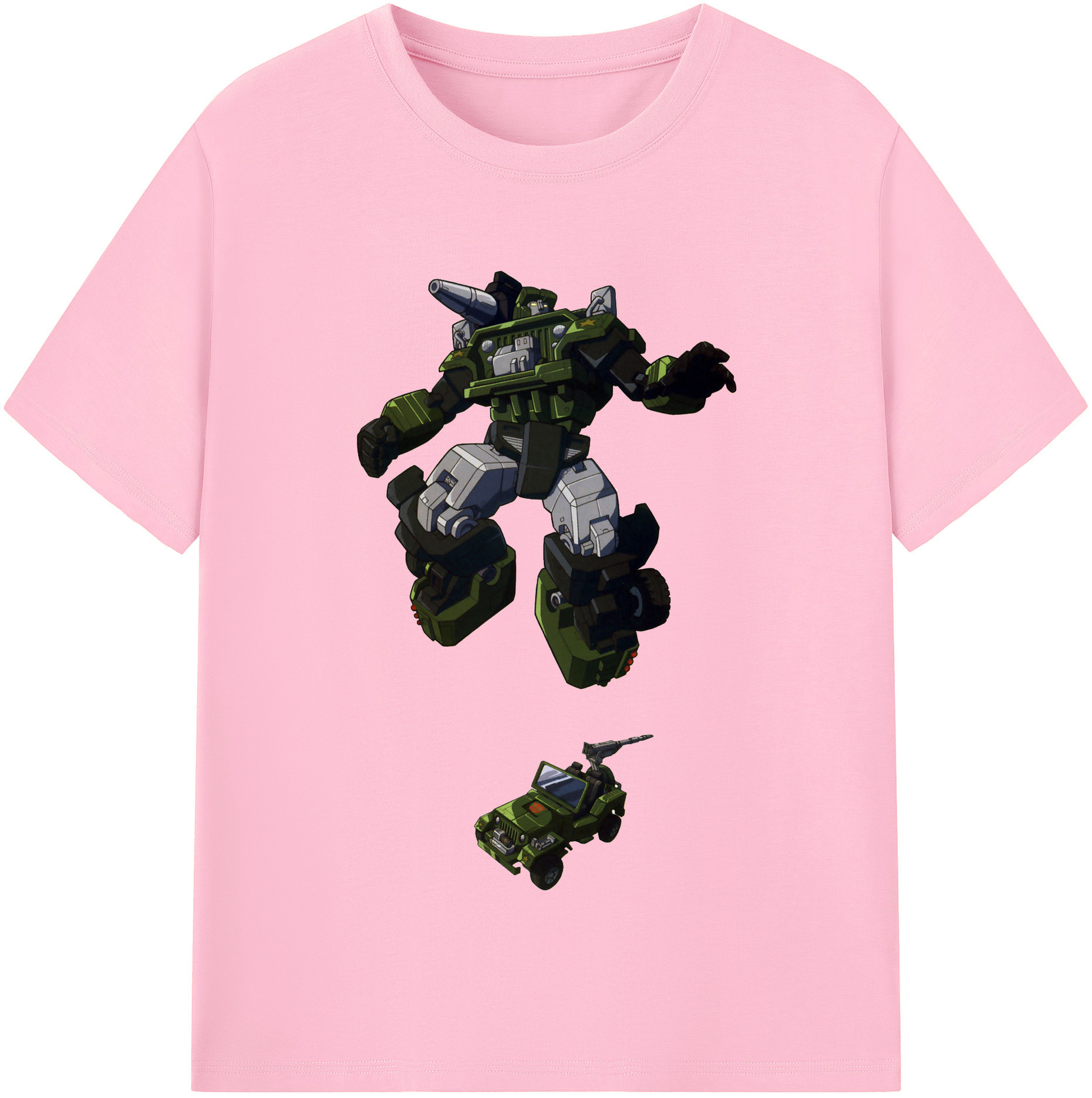 （画像用）  綿100％半袖Tシャツ（フロントプリント）