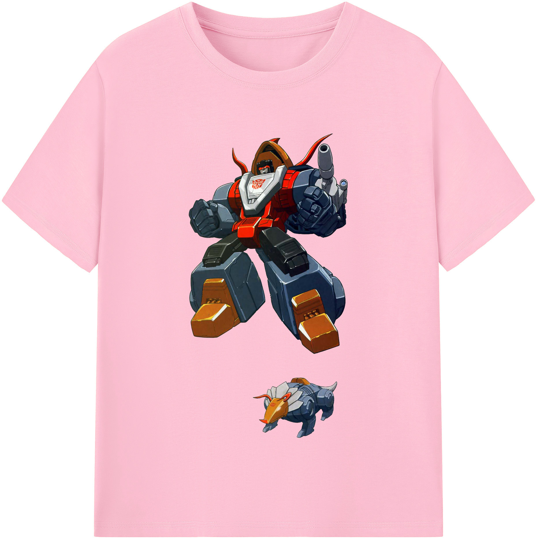 （画像用）  綿100％半袖Tシャツ（フロントプリント）