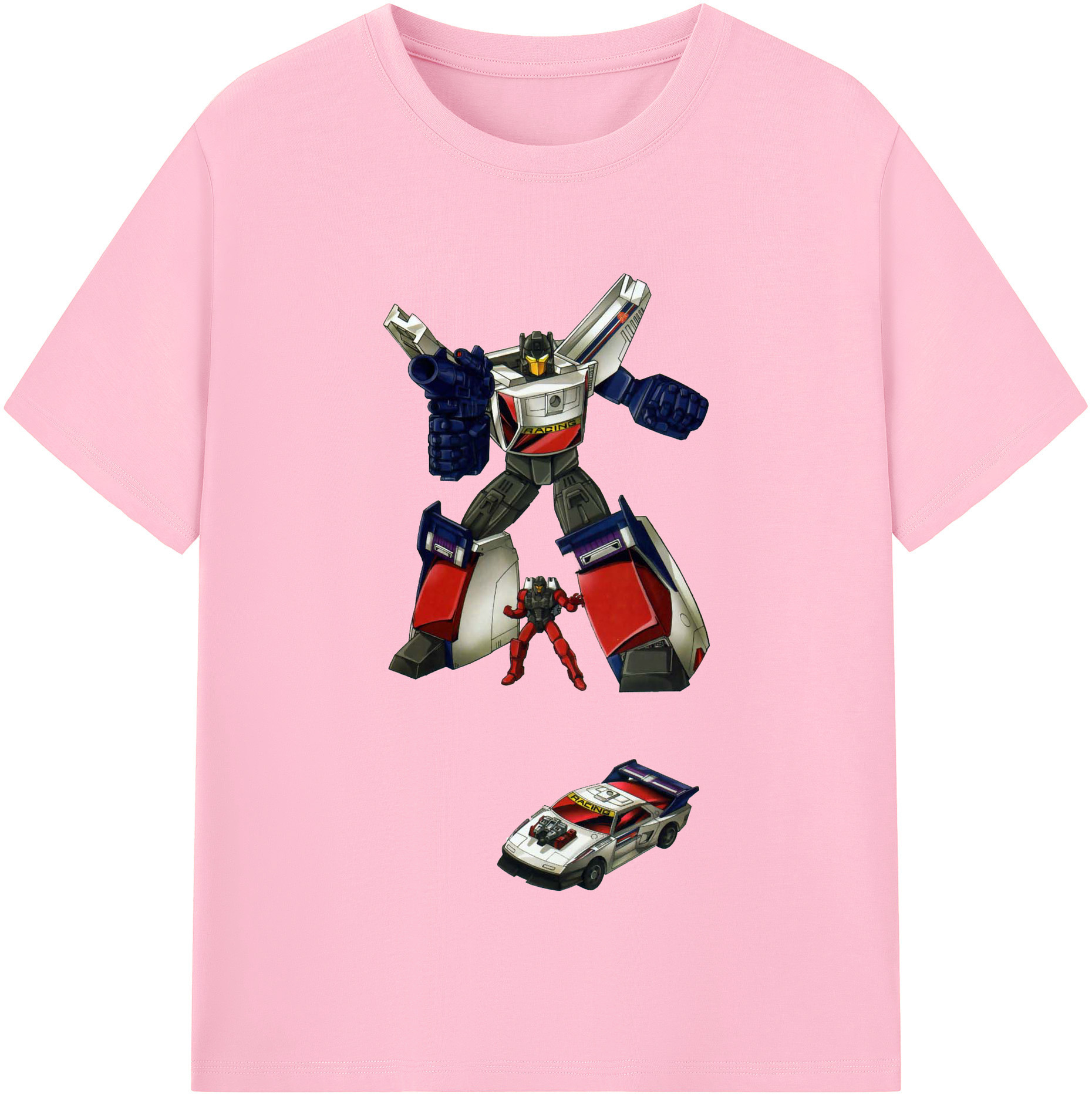 （画像用）  綿100％半袖Tシャツ（フロントプリント）