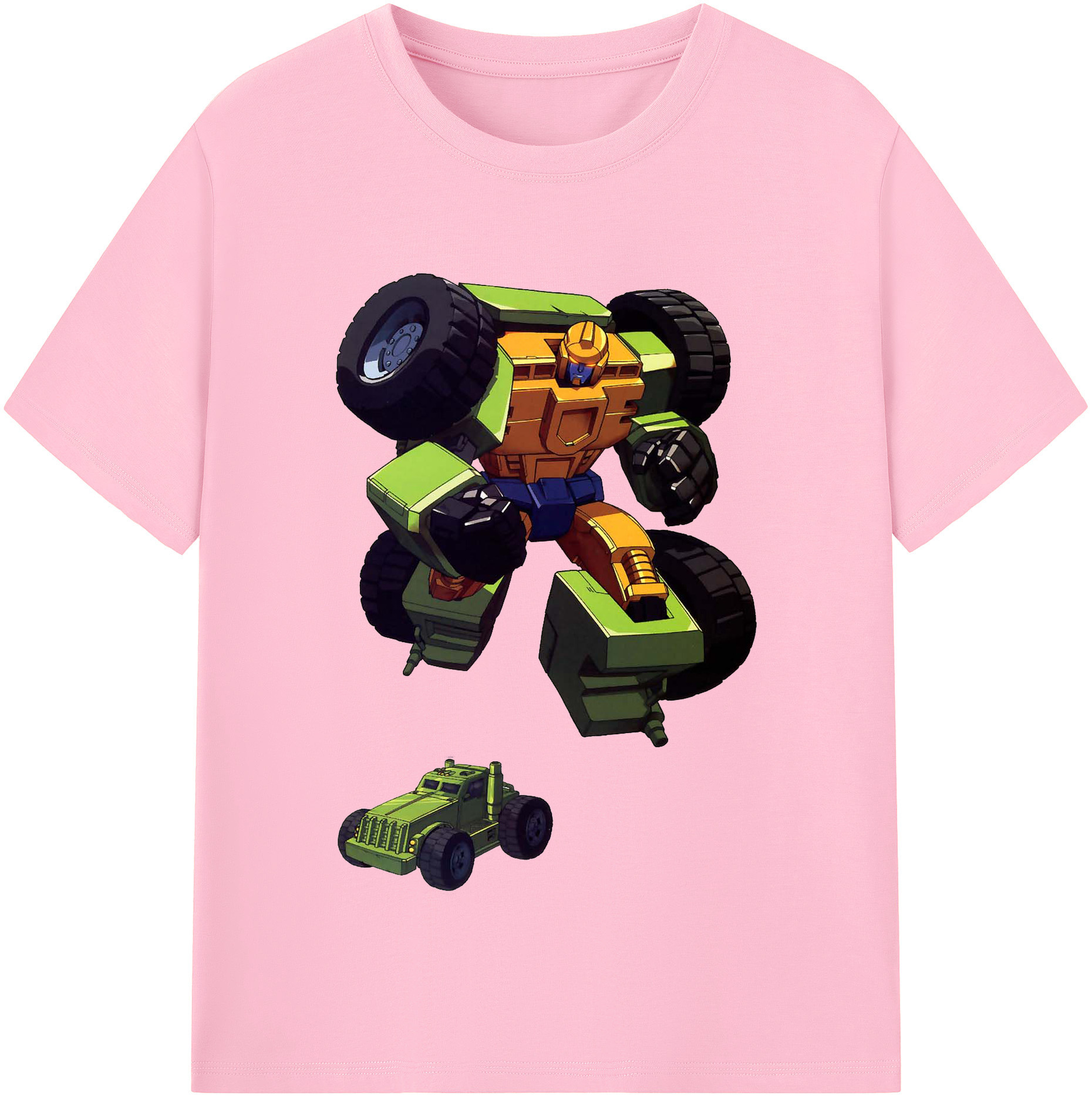 （画像用）  綿100％半袖Tシャツ（フロントプリント）