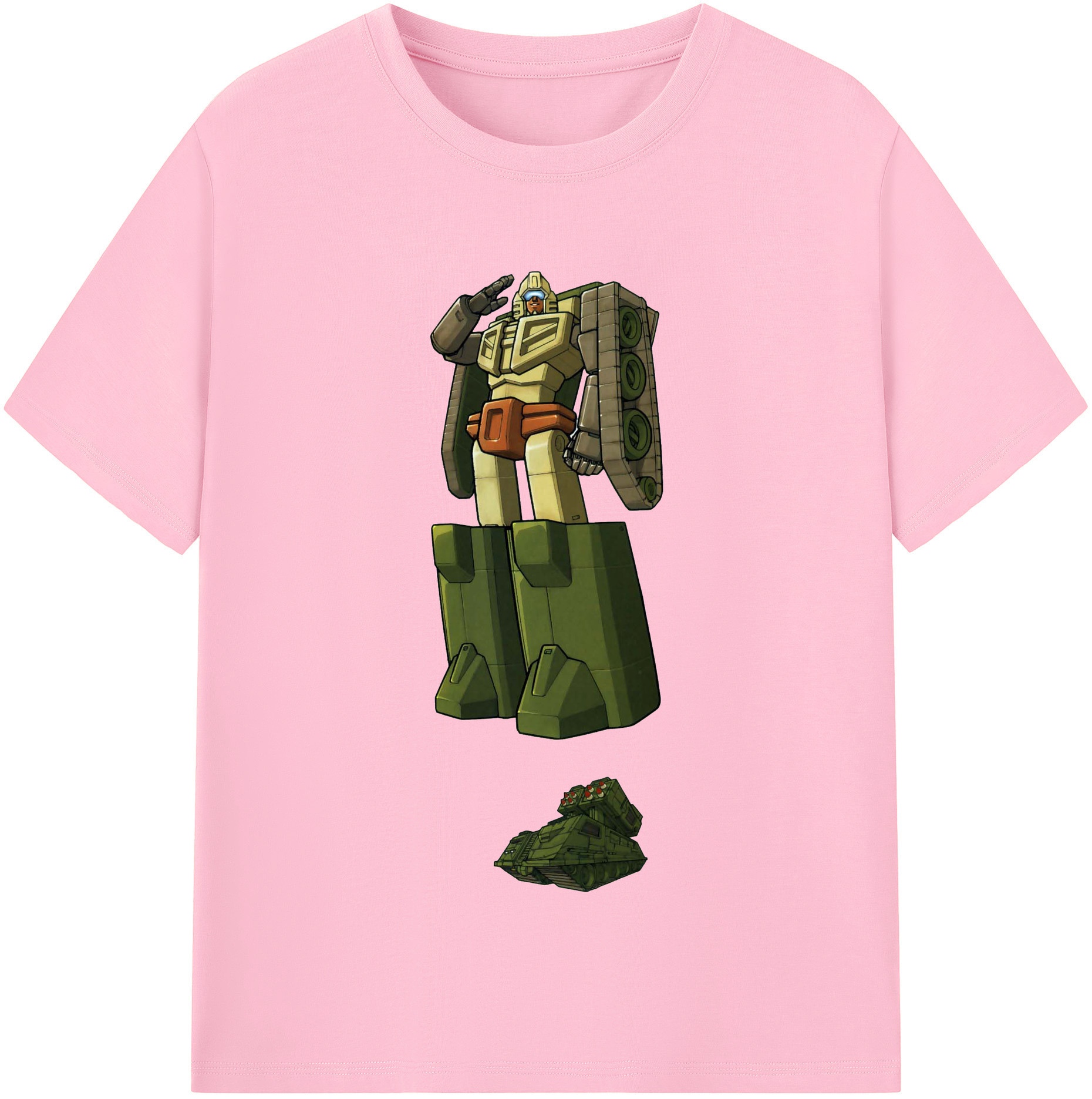 （画像用）  綿100％半袖Tシャツ（フロントプリント）