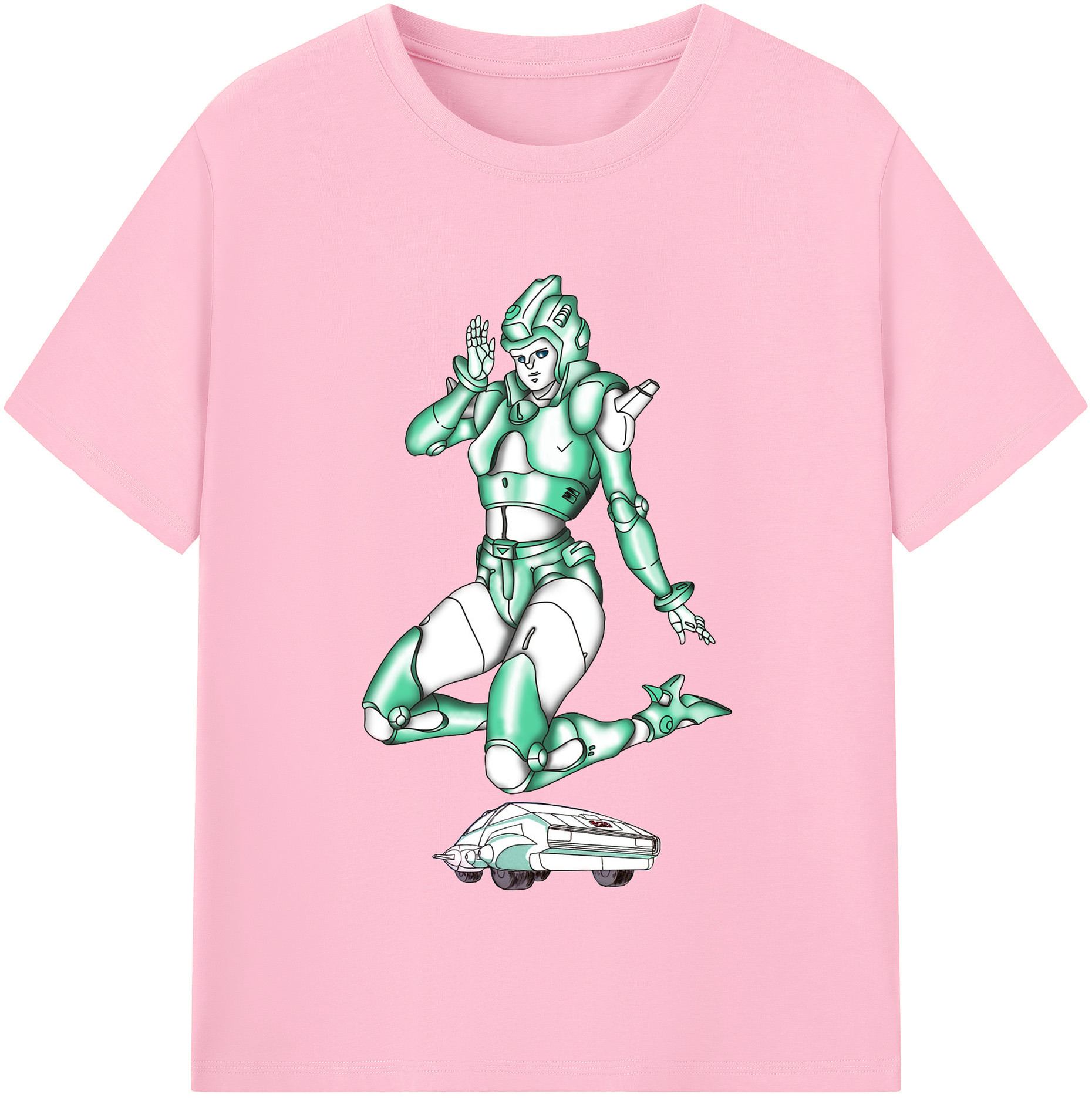 （画像用）  綿100％半袖Tシャツ（フロントプリント）