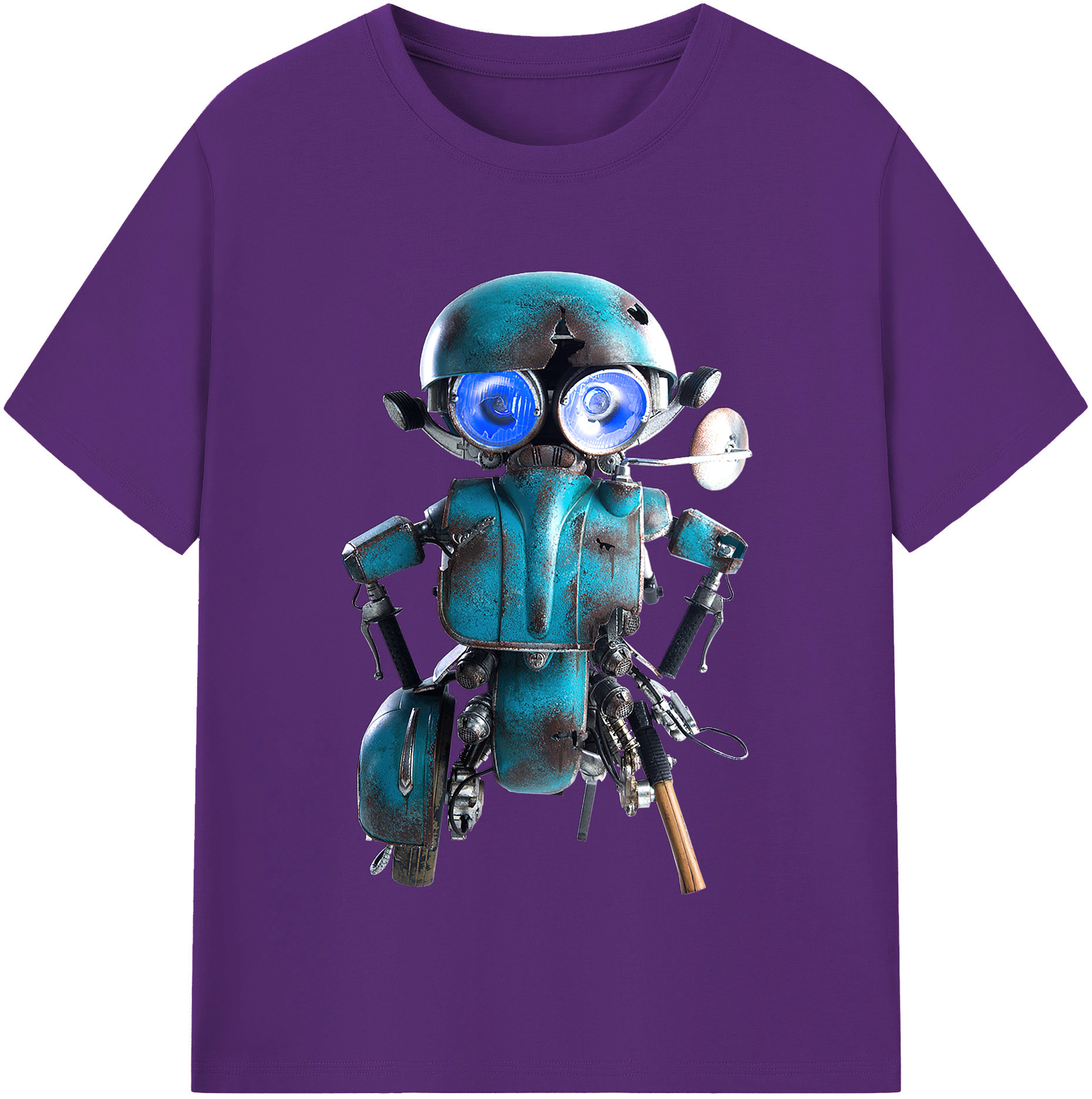 （画像用）  綿100％半袖Tシャツ（フロントプリント）