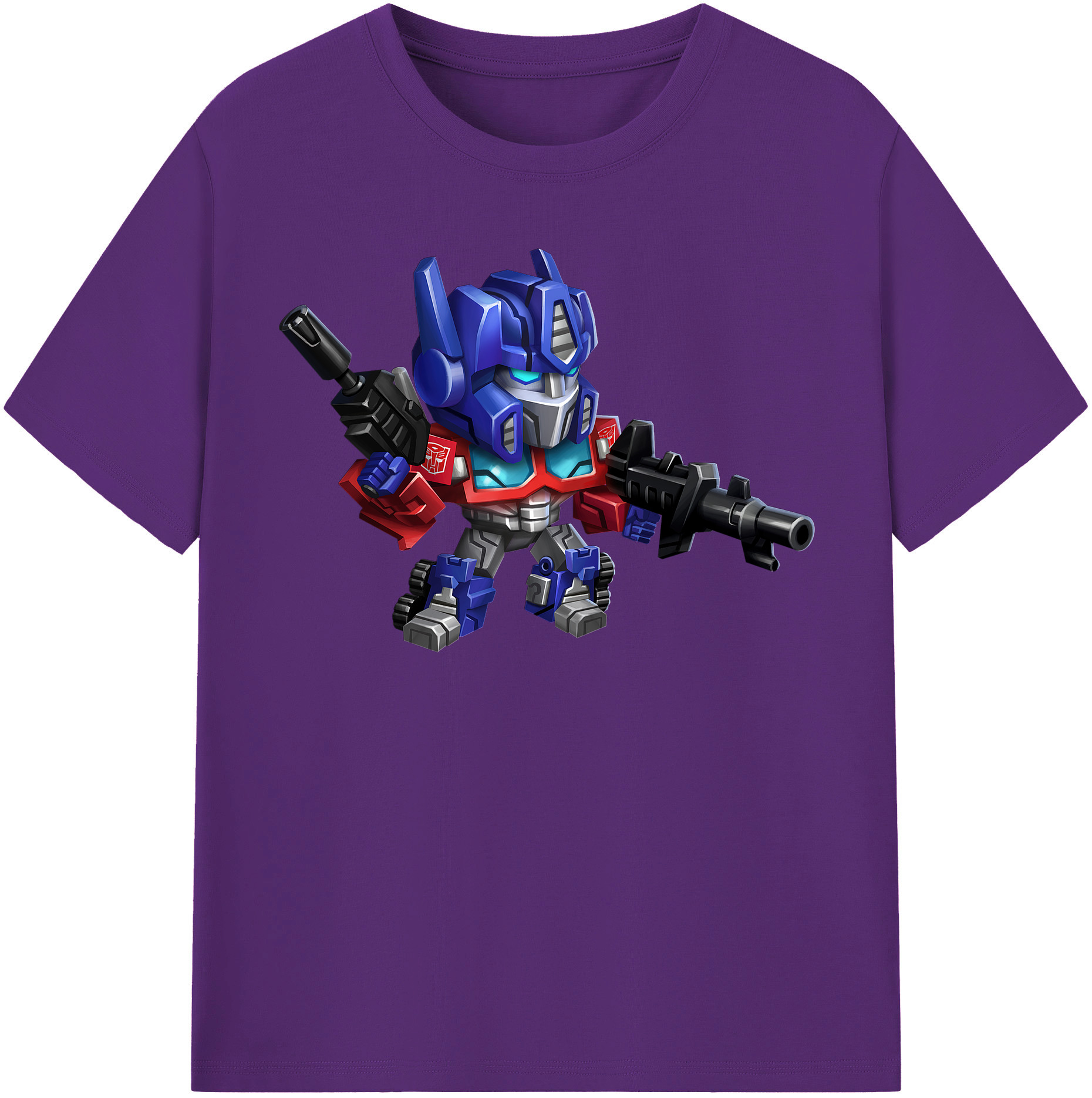 （画像用）  綿100％半袖Tシャツ（フロントプリント）