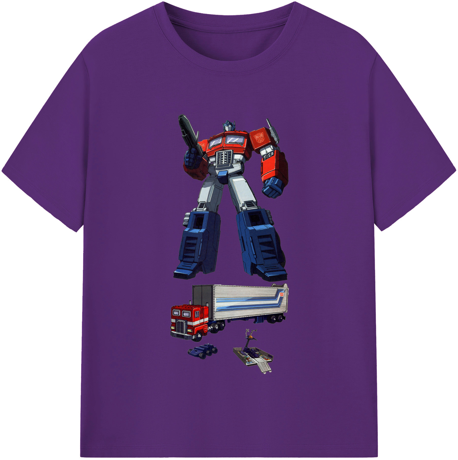 （画像用）  綿100％半袖Tシャツ（フロントプリント）