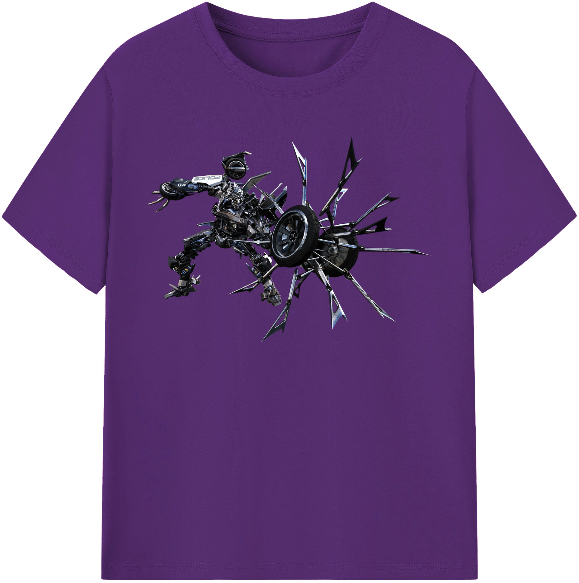 （画像用）  綿100％半袖Tシャツ（フロントプリント）