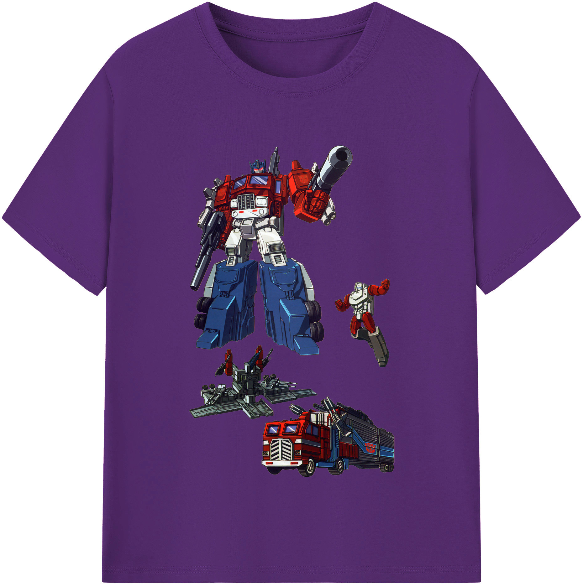 （画像用）  綿100％半袖Tシャツ（フロントプリント）