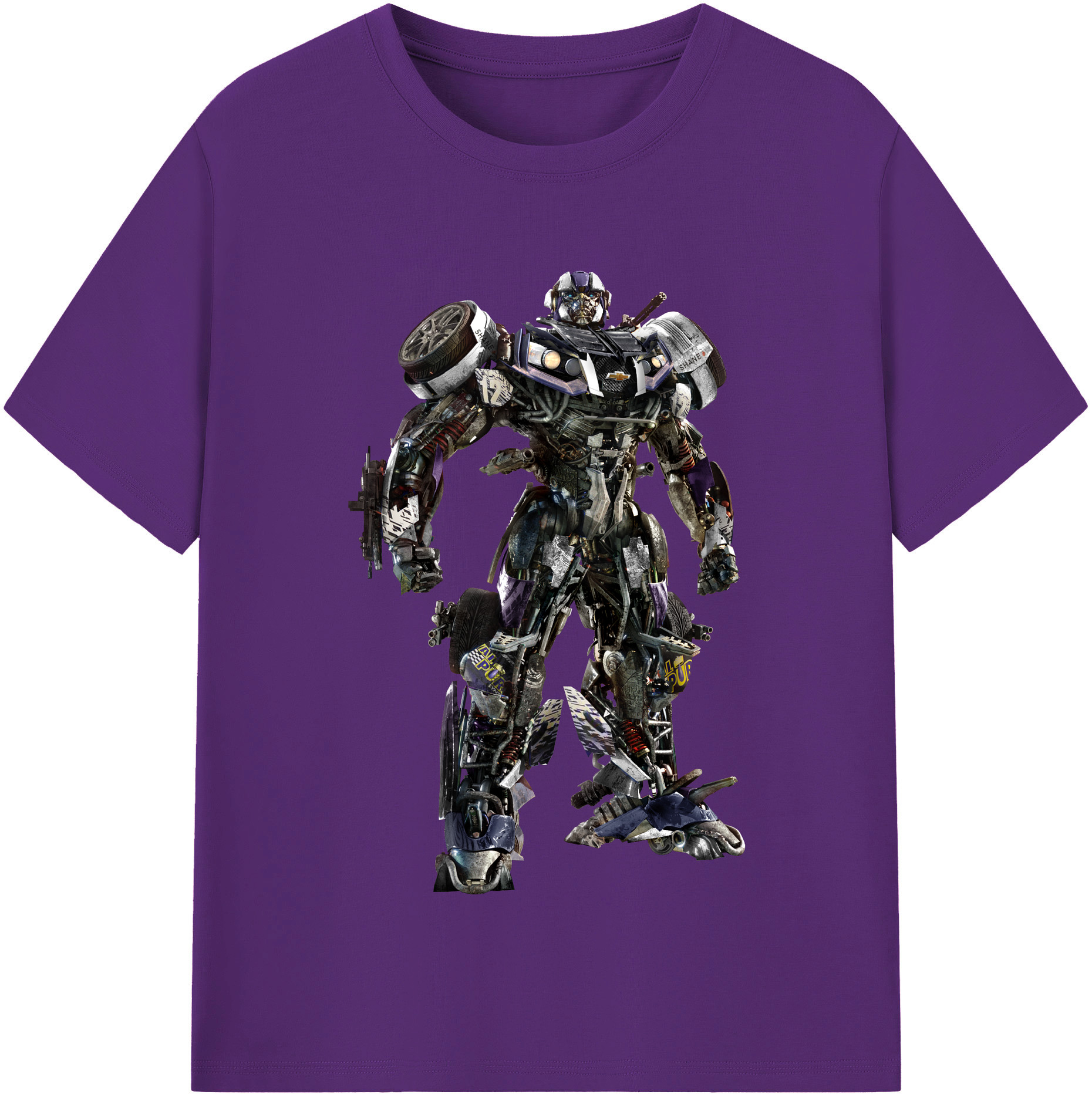 （画像用）  綿100％半袖Tシャツ（フロントプリント）
