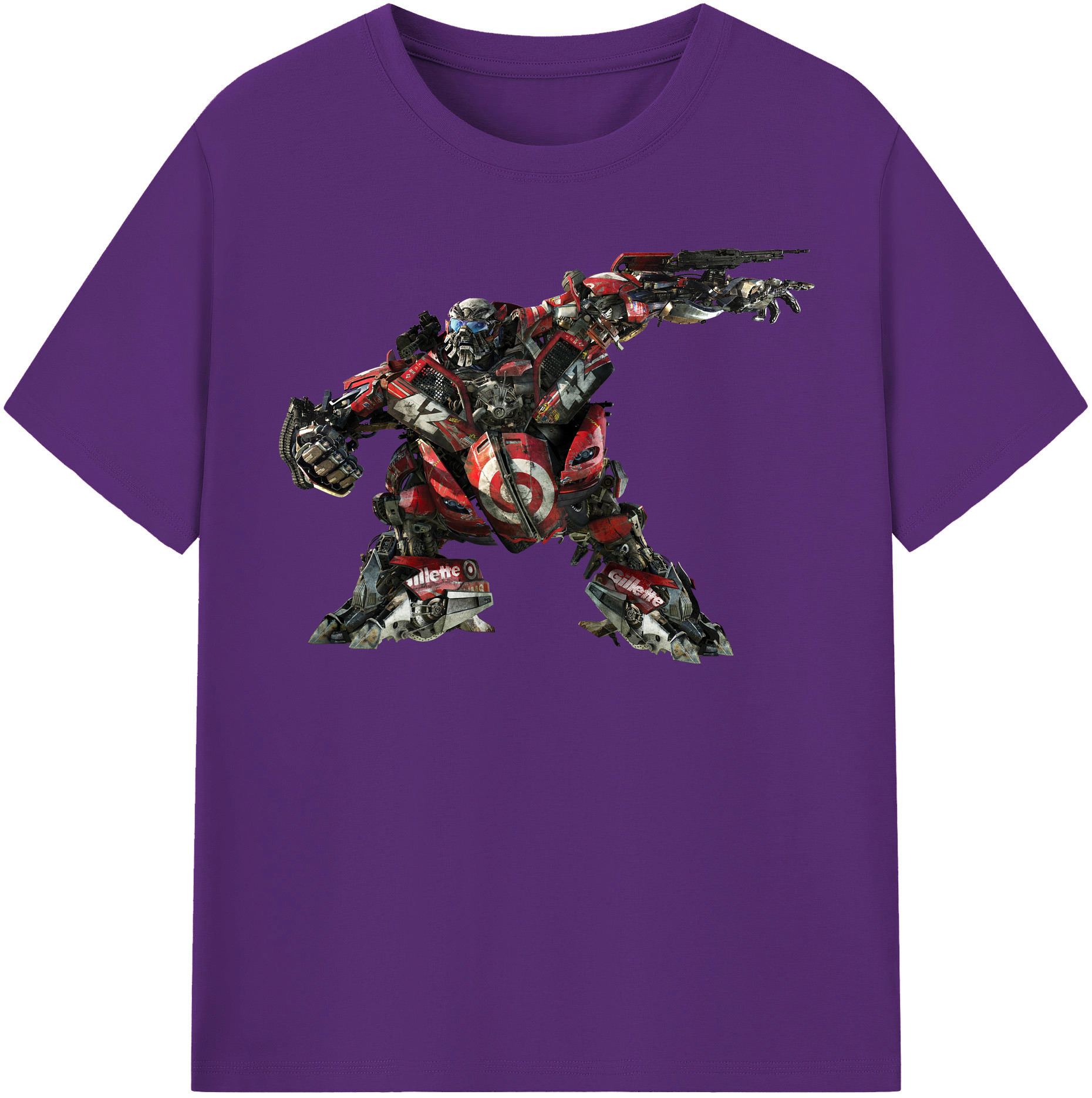 （画像用）  綿100％半袖Tシャツ（フロントプリント）