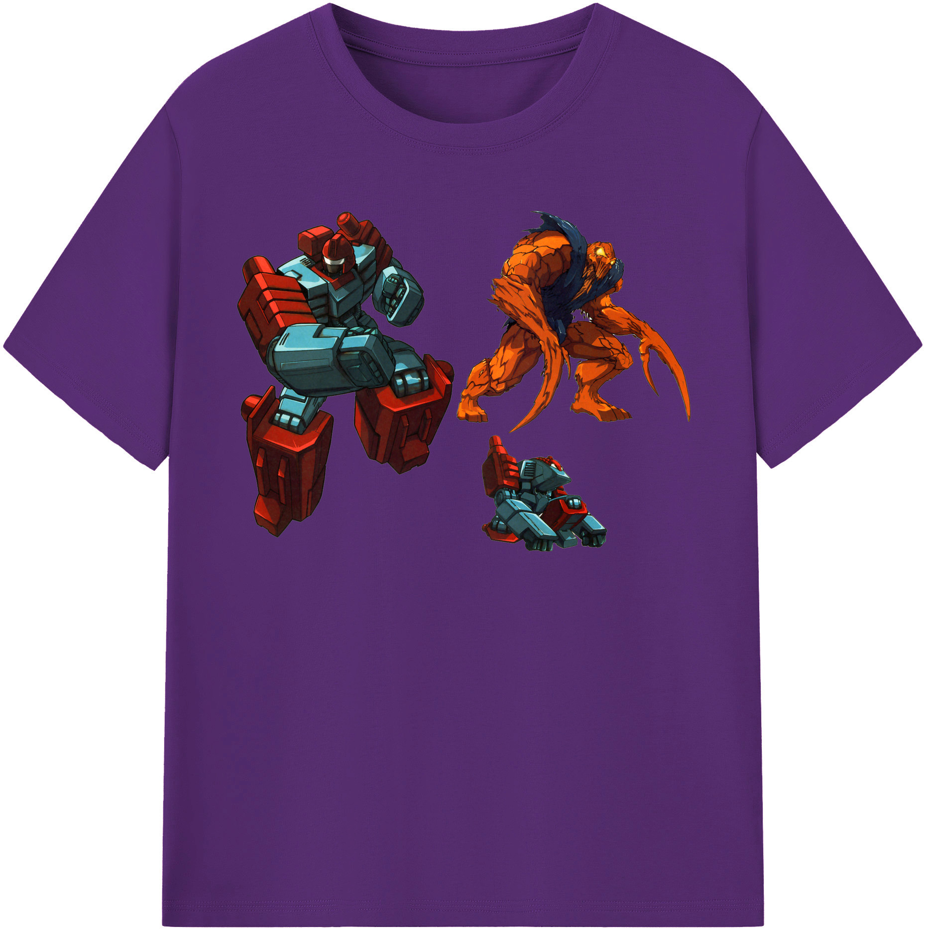 （画像用）  綿100％半袖Tシャツ（フロントプリント）