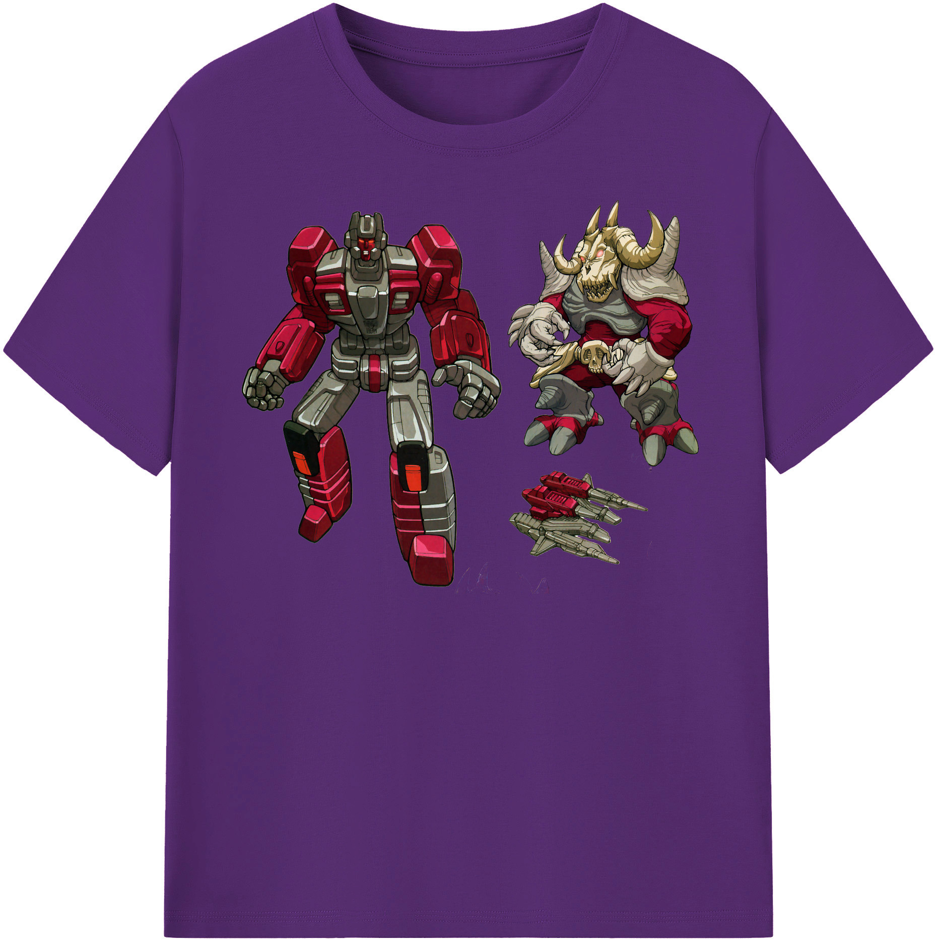 （画像用）  綿100％半袖Tシャツ（フロントプリント）