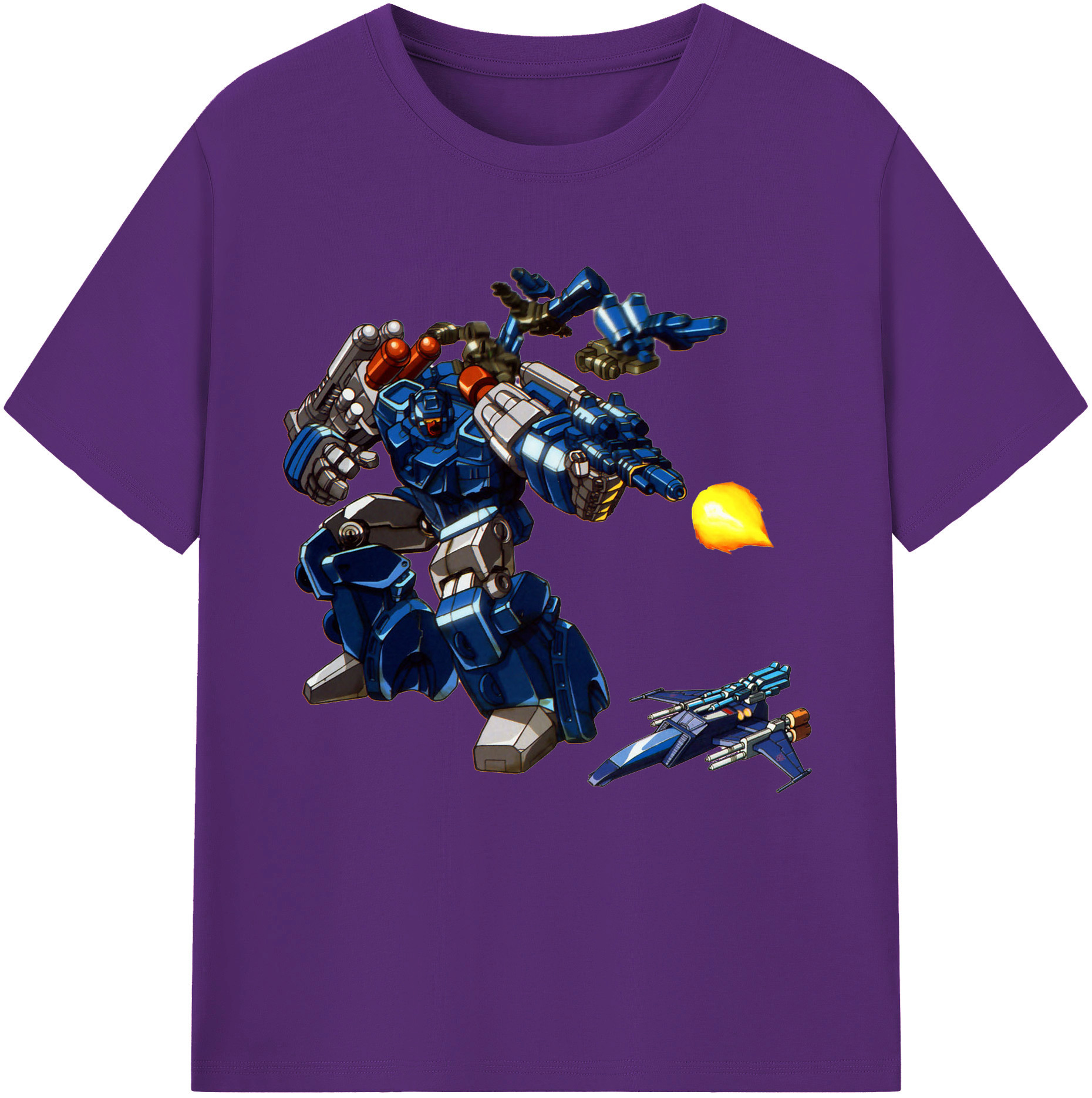 （画像用）  綿100％半袖Tシャツ（フロントプリント）