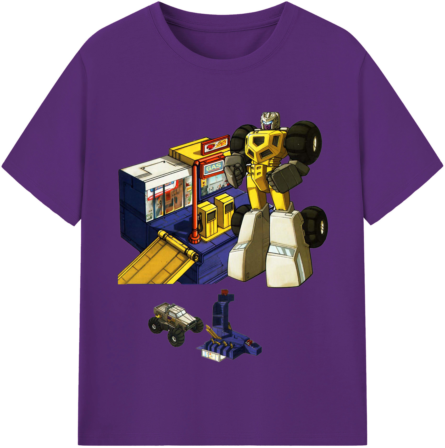 （画像用）  綿100％半袖Tシャツ（フロントプリント）
