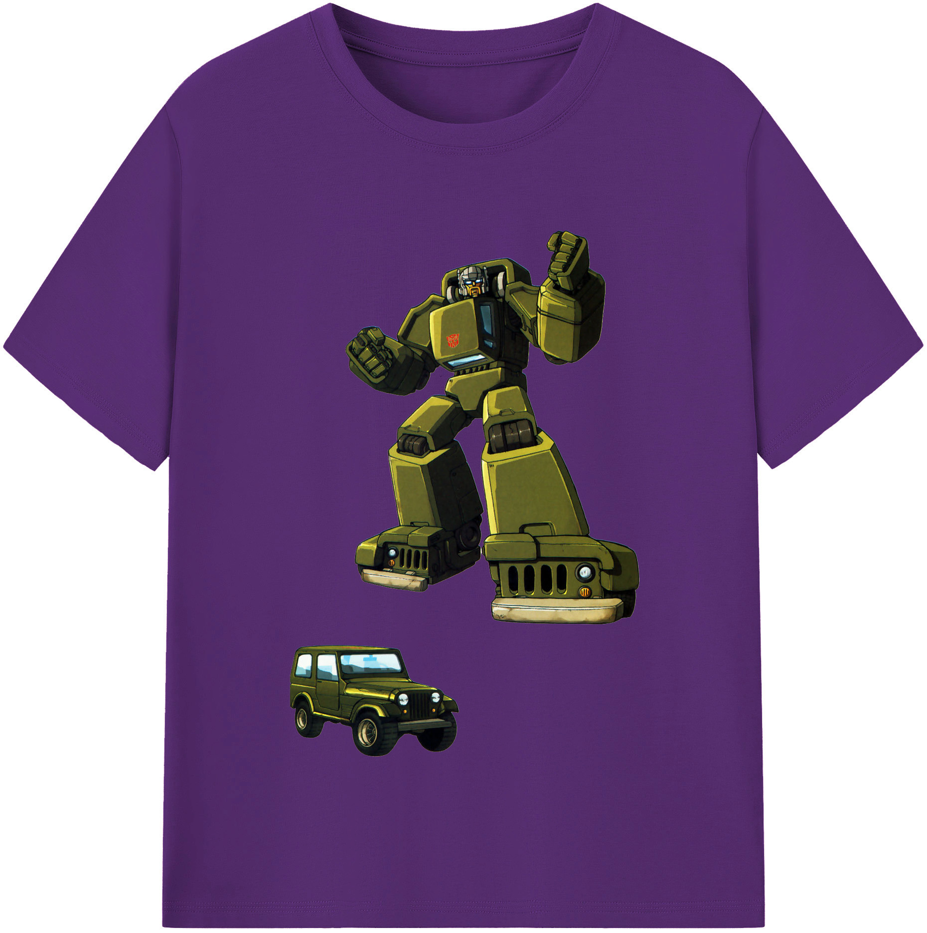（画像用）  綿100％半袖Tシャツ（フロントプリント）