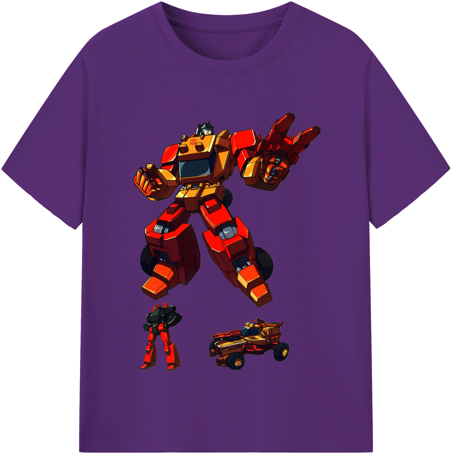 （画像用）  綿100％半袖Tシャツ（フロントプリント）
