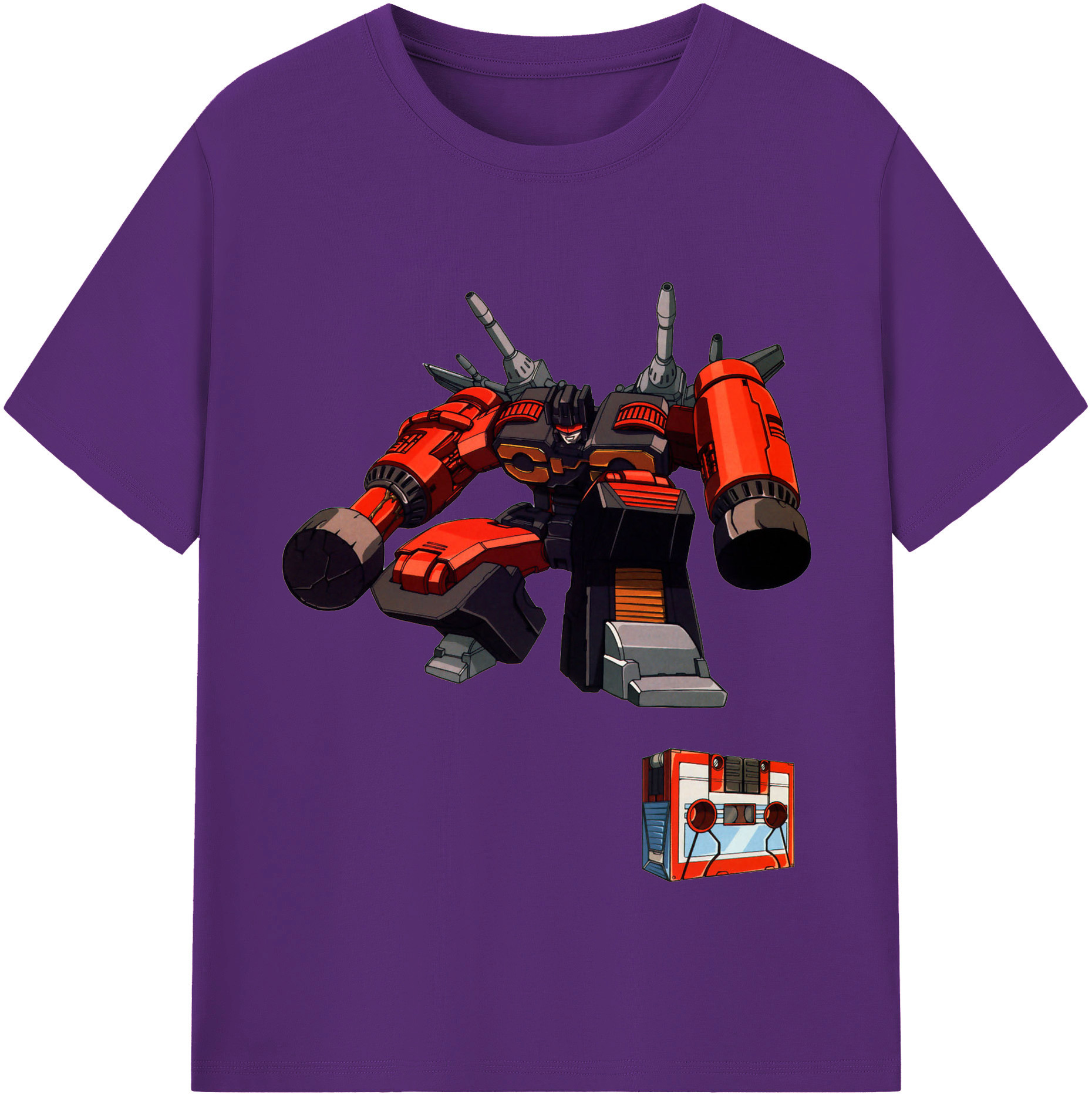 （画像用）  綿100％半袖Tシャツ（フロントプリント）