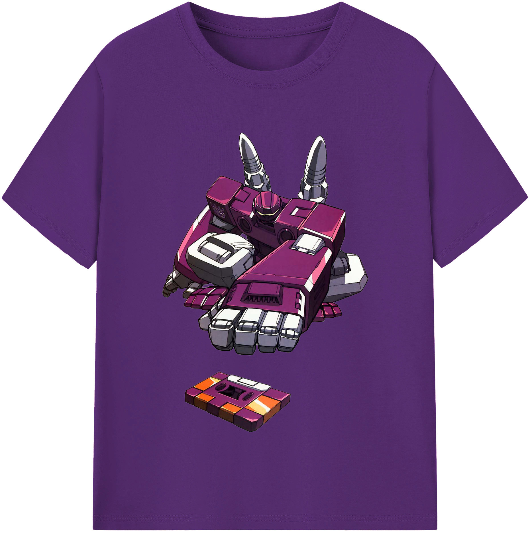（画像用）  綿100％半袖Tシャツ（フロントプリント）