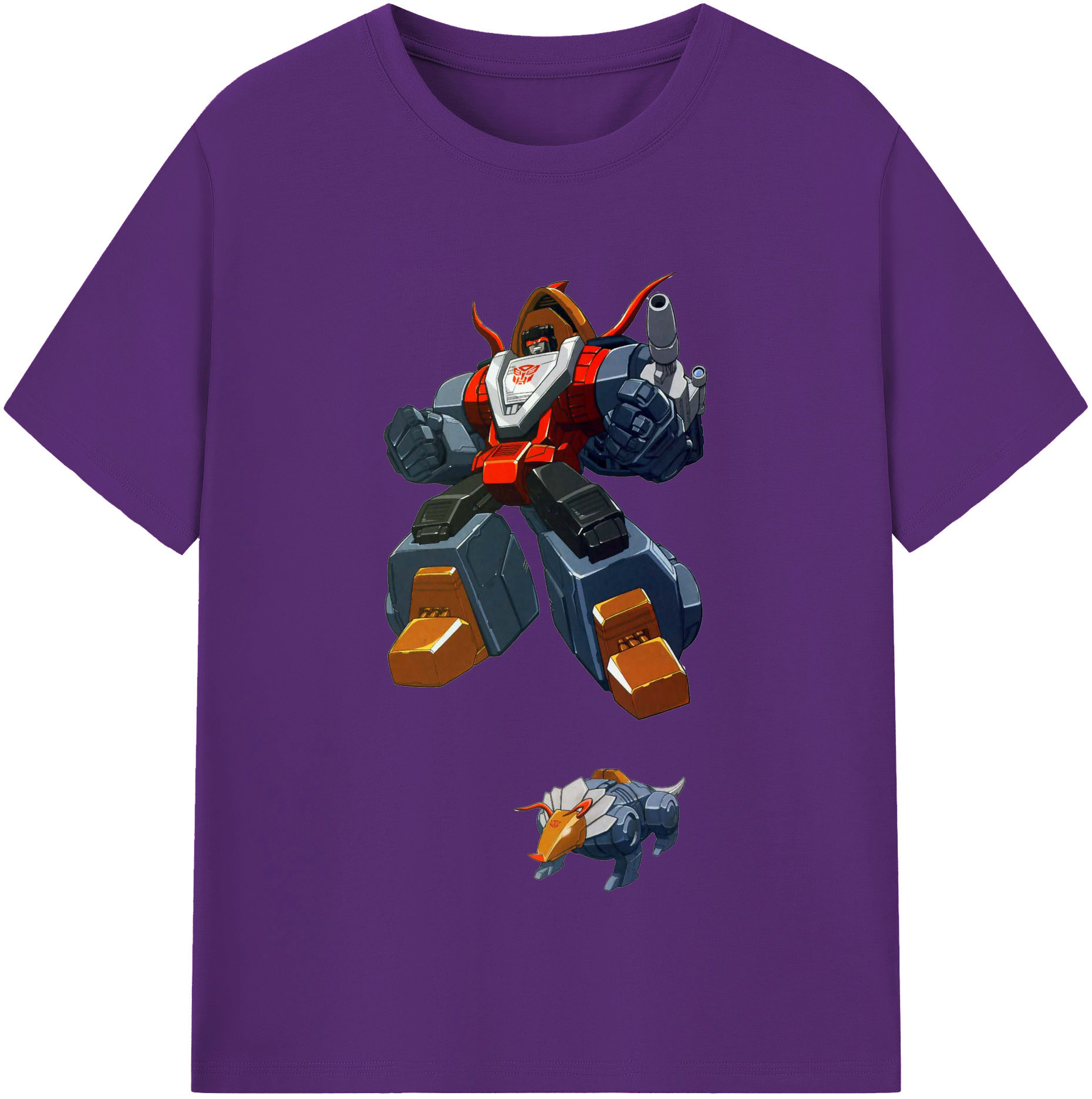 （画像用）  綿100％半袖Tシャツ（フロントプリント）