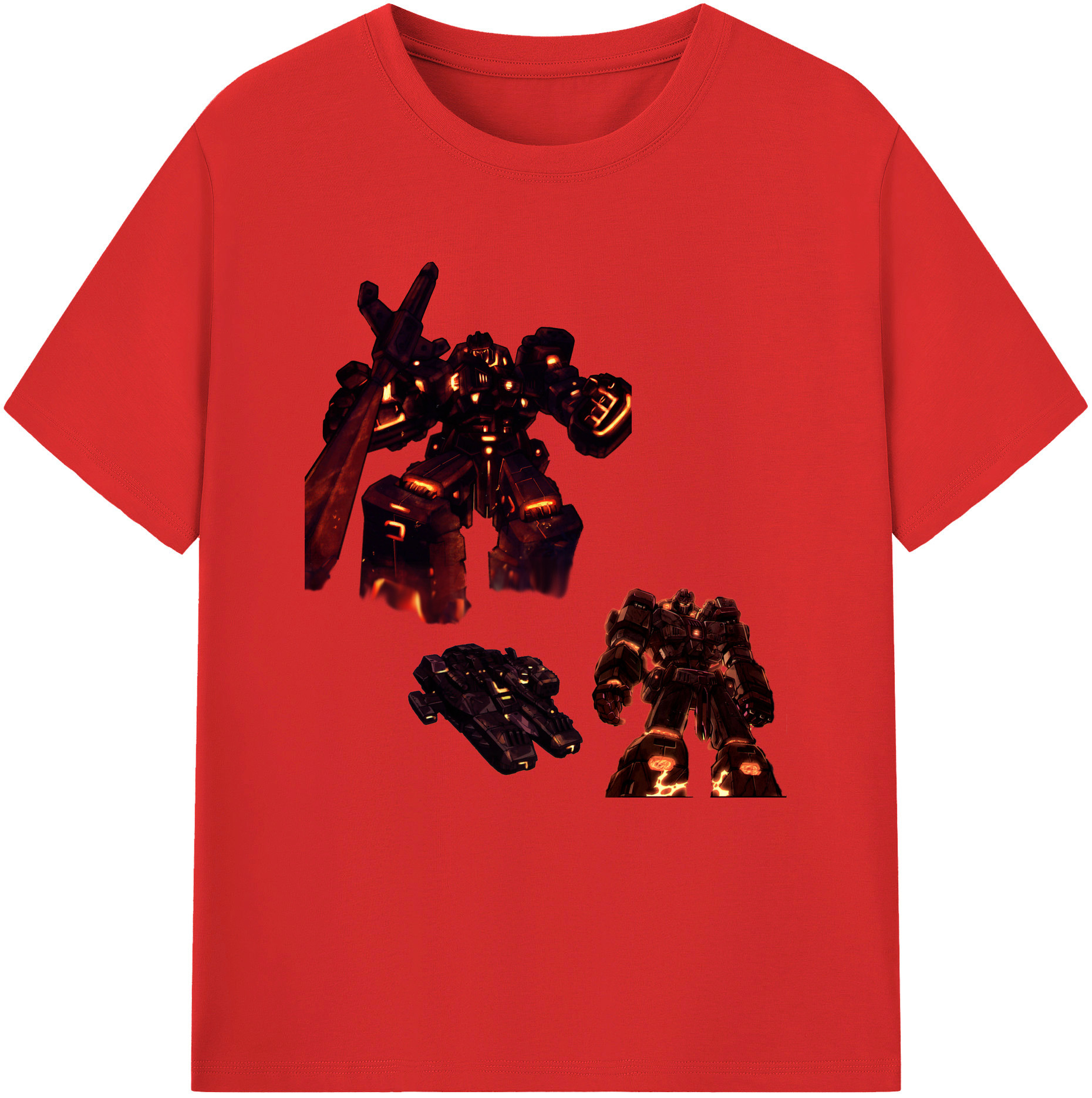 （画像用）  綿100％半袖Tシャツ（フロントプリント）