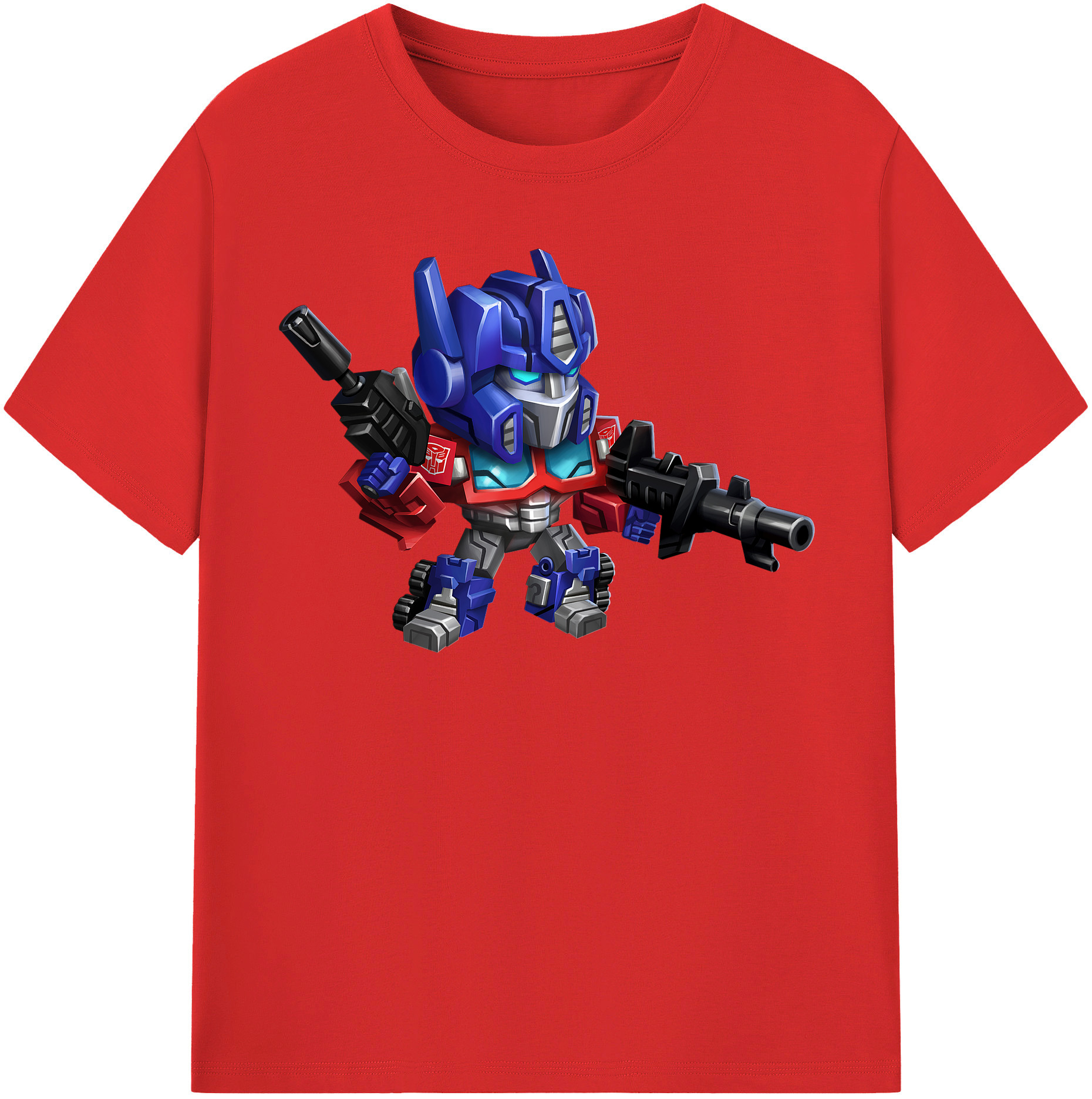 （画像用）  綿100％半袖Tシャツ（フロントプリント）
