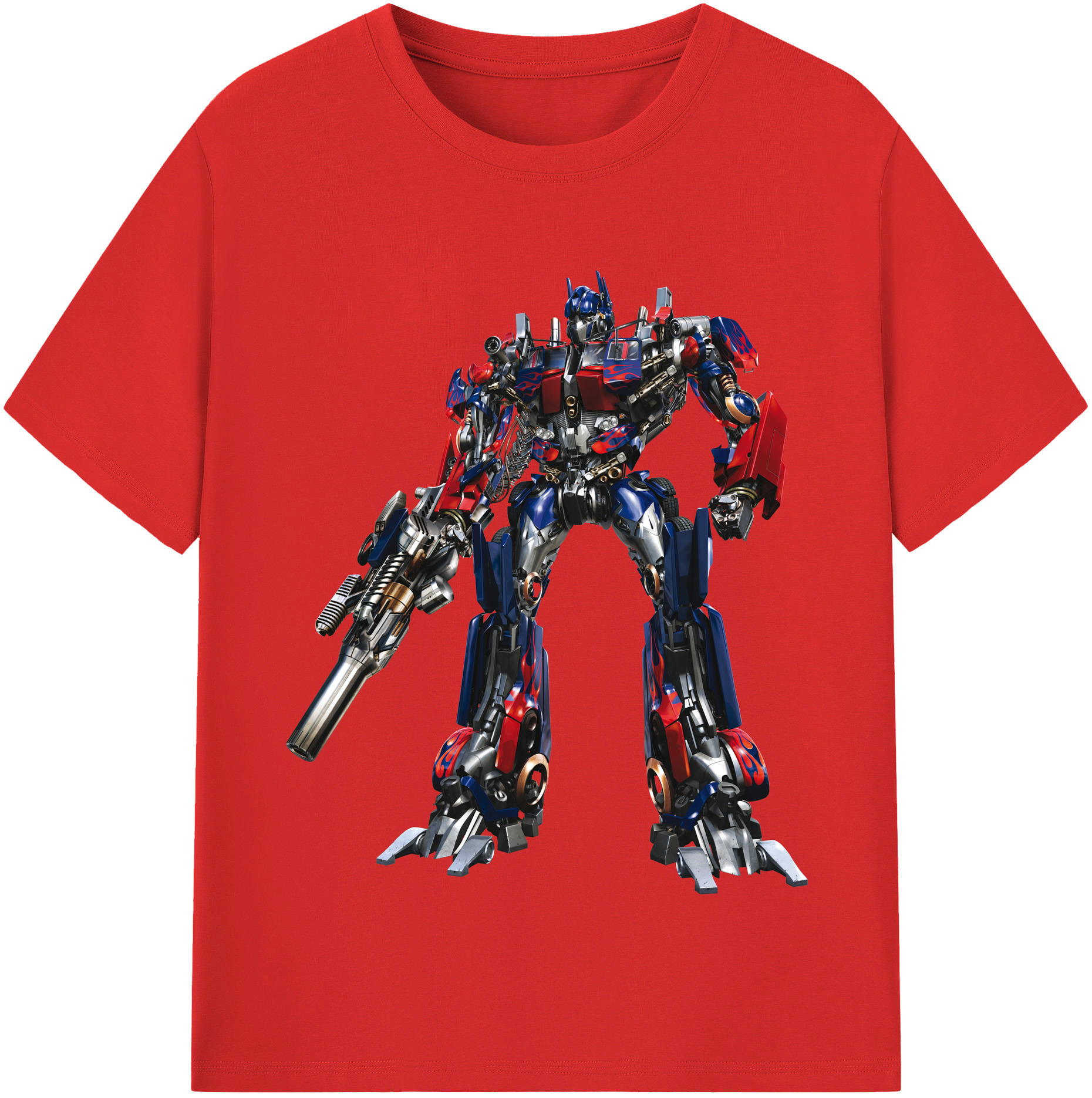 （画像用）  綿100％半袖Tシャツ（フロントプリント）