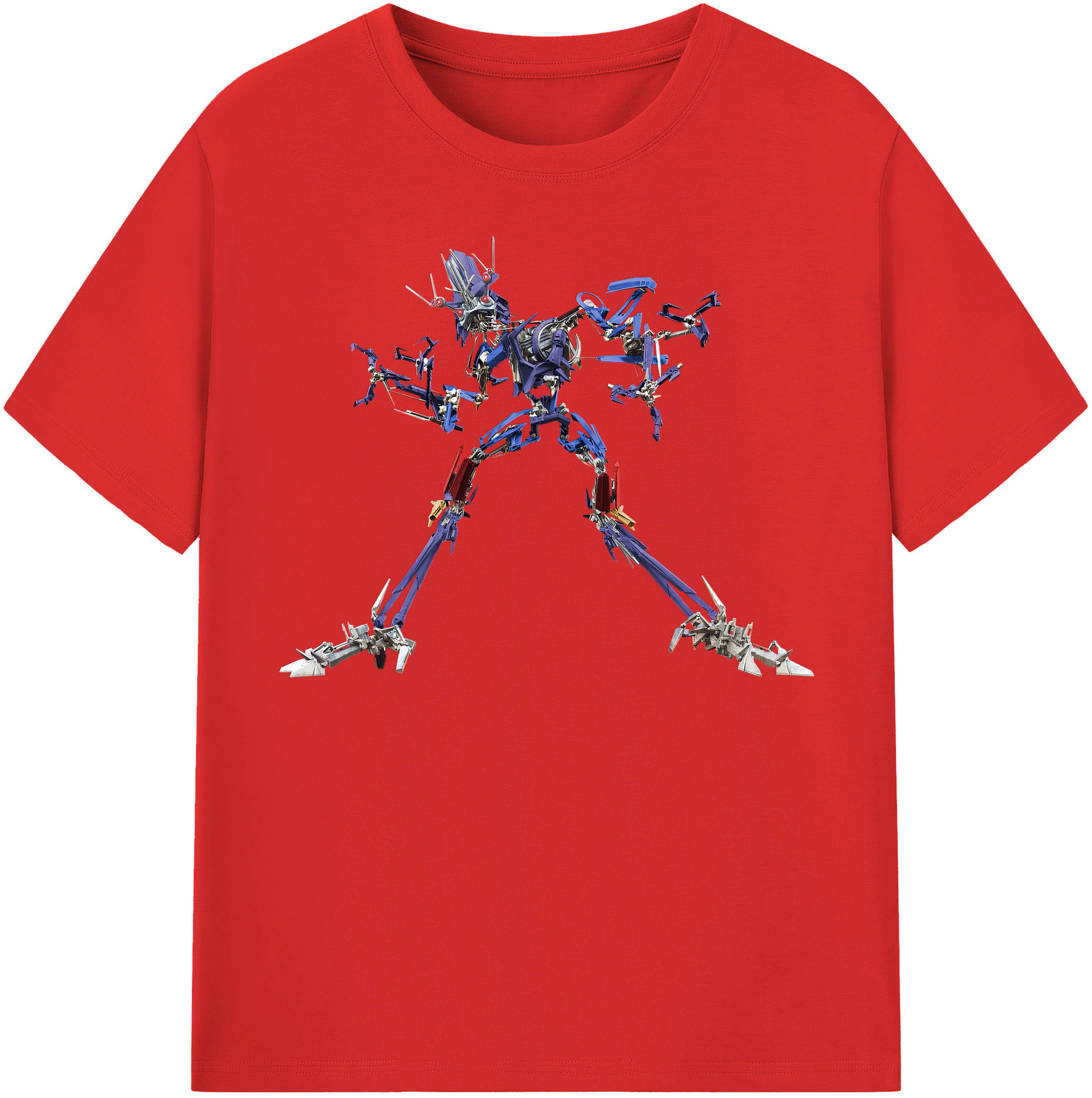 （画像用）  綿100％半袖Tシャツ（フロントプリント）