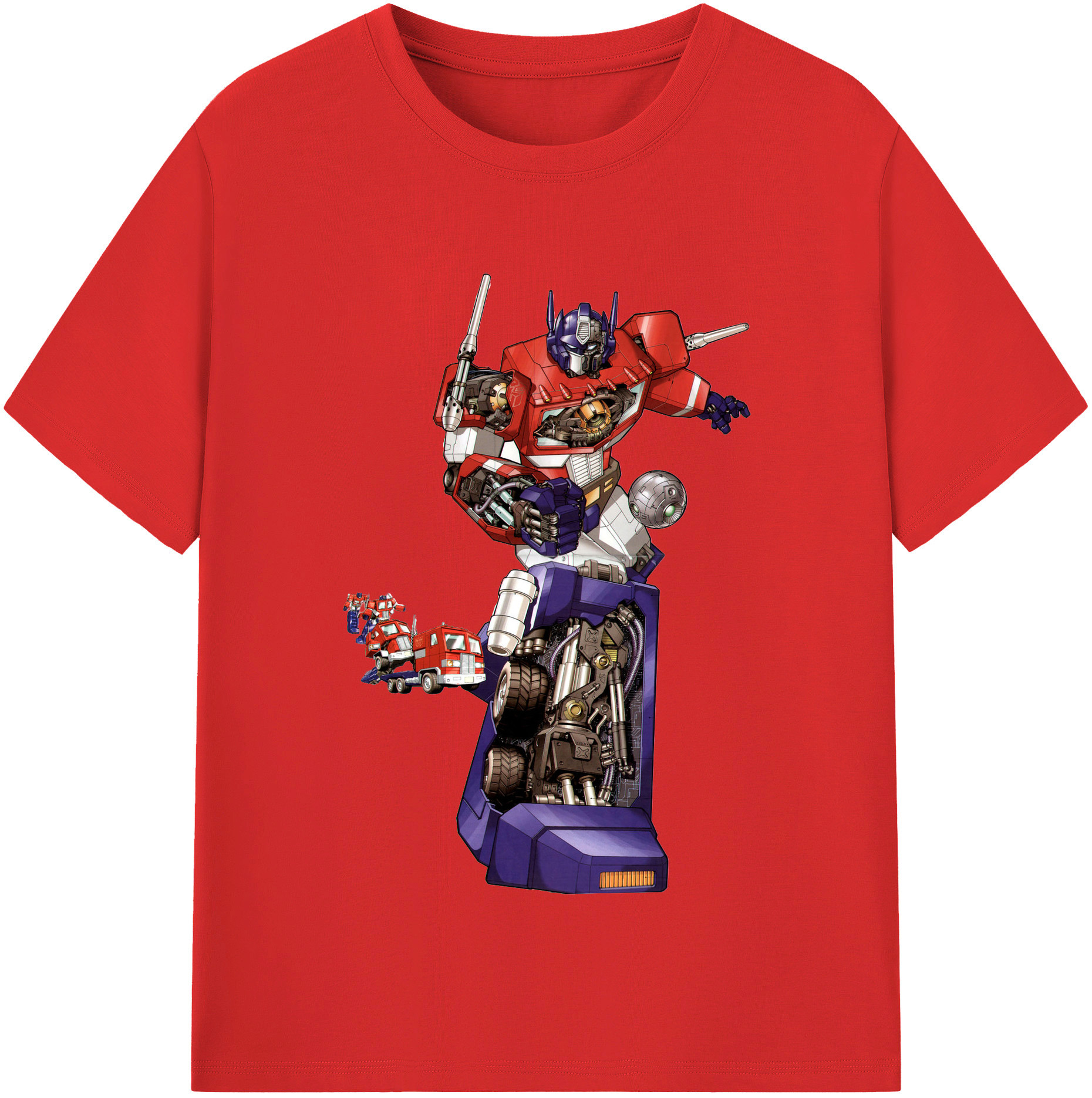 （画像用）  綿100％半袖Tシャツ（フロントプリント）