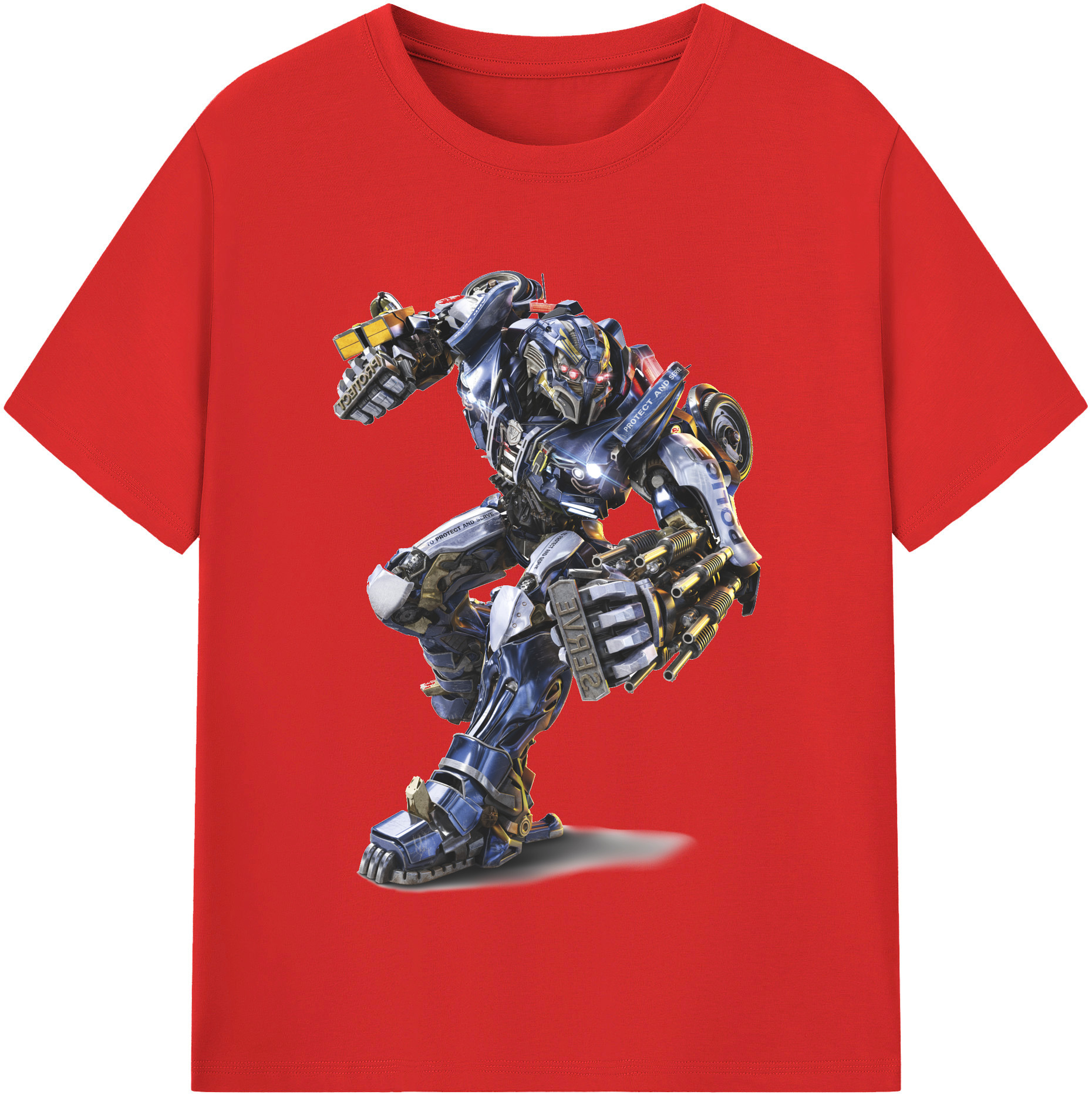 （画像用）  綿100％半袖Tシャツ（フロントプリント）