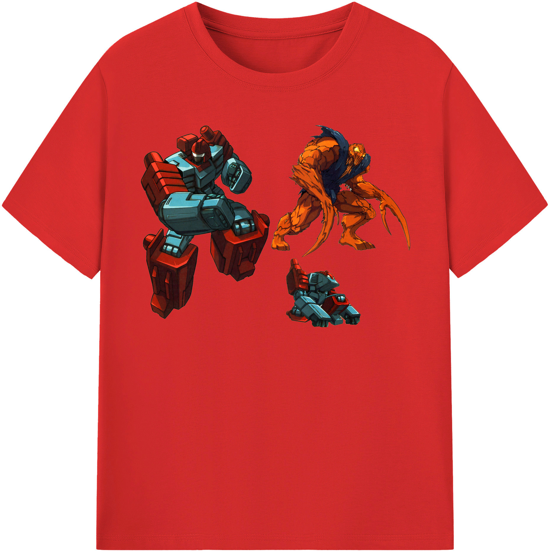 （画像用）  綿100％半袖Tシャツ（フロントプリント）