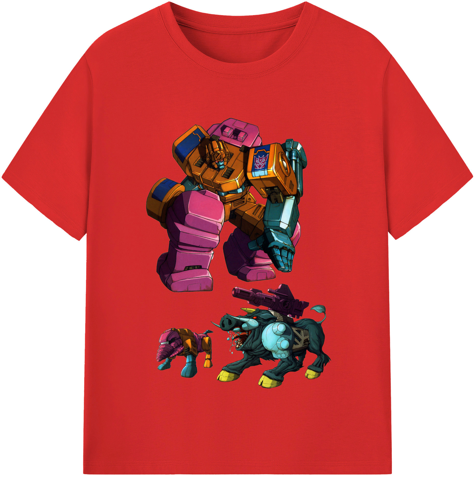 （画像用）  綿100％半袖Tシャツ（フロントプリント）