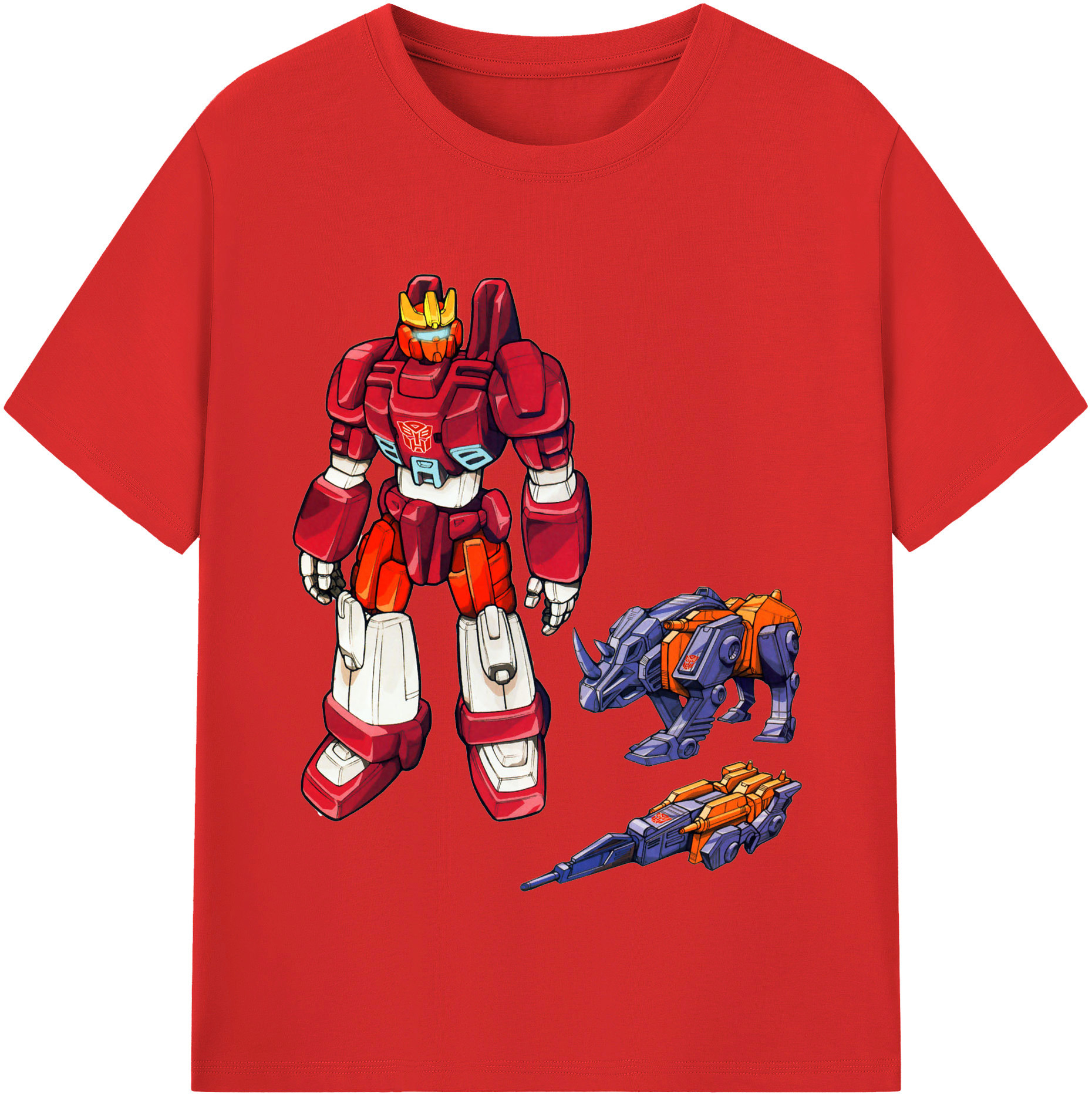 （画像用）  綿100％半袖Tシャツ（フロントプリント）