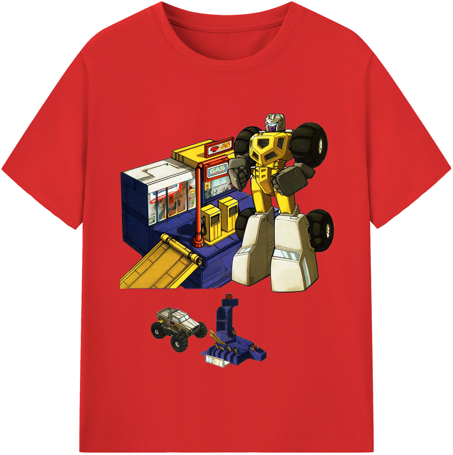 （画像用）  綿100％半袖Tシャツ（フロントプリント）