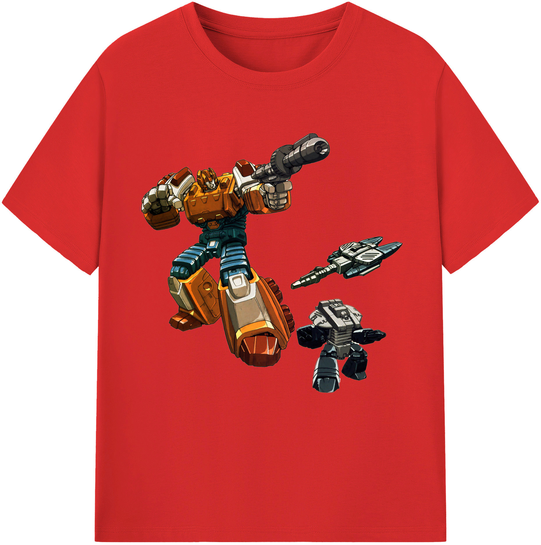 （画像用）  綿100％半袖Tシャツ（フロントプリント）