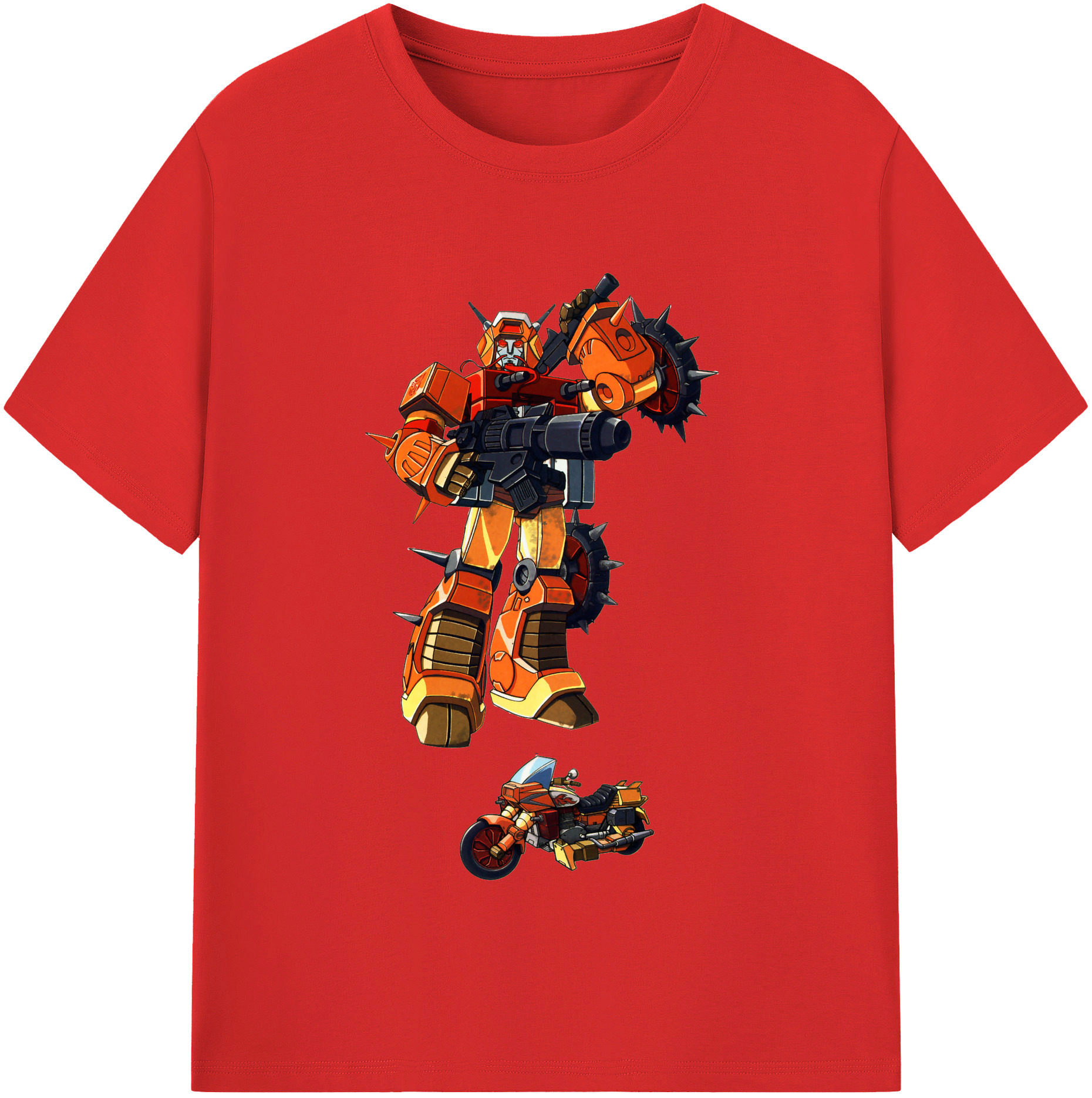 （画像用）  綿100％半袖Tシャツ（フロントプリント）