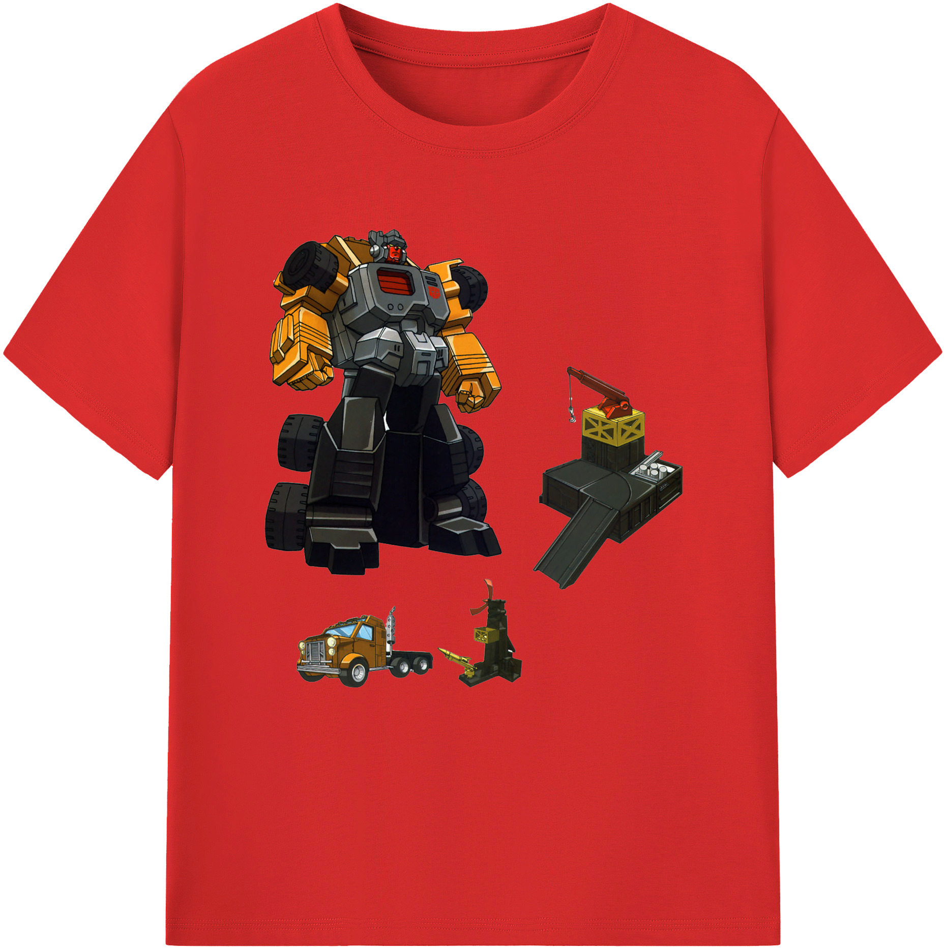 （画像用）  綿100％半袖Tシャツ（フロントプリント）