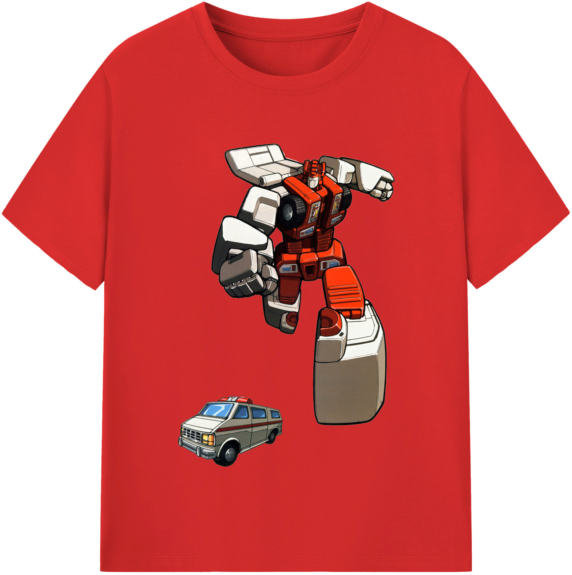 （画像用）  綿100％半袖Tシャツ（フロントプリント）