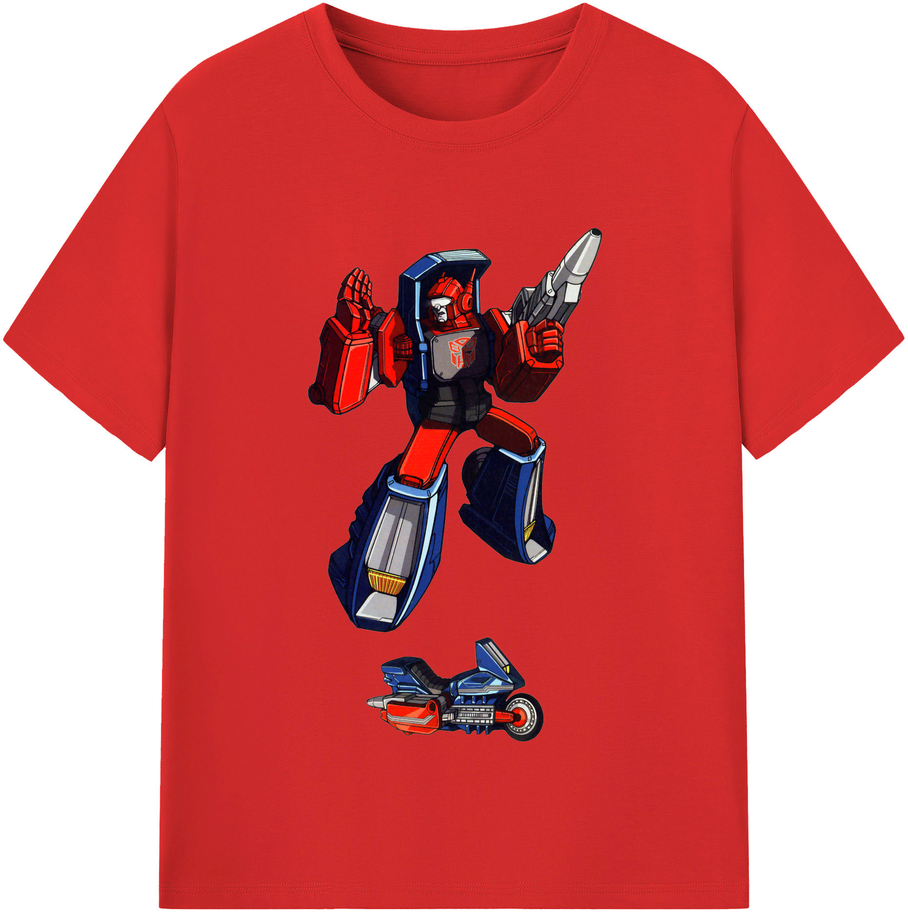 （画像用）  綿100％半袖Tシャツ（フロントプリント）