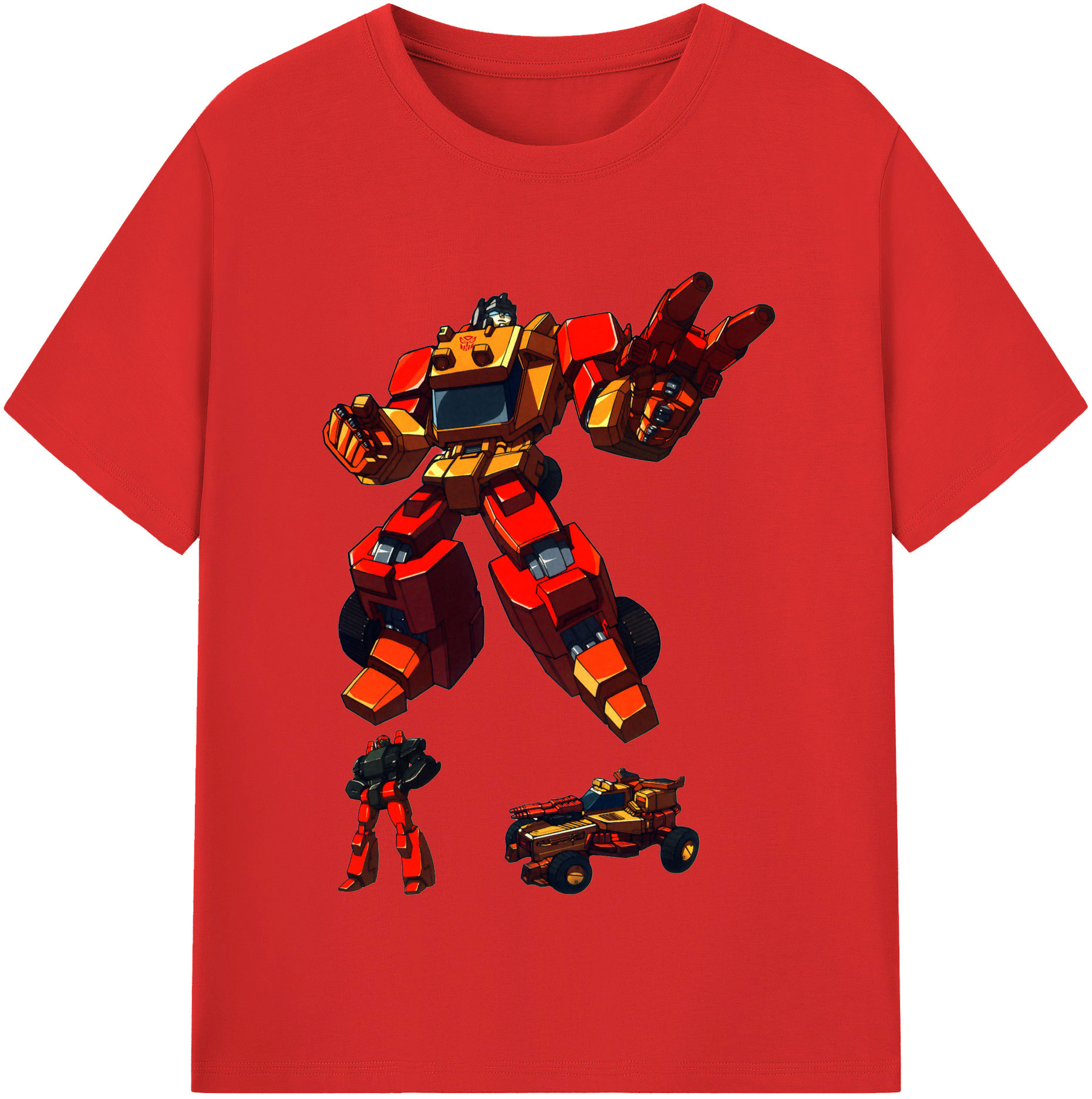 （画像用）  綿100％半袖Tシャツ（フロントプリント）