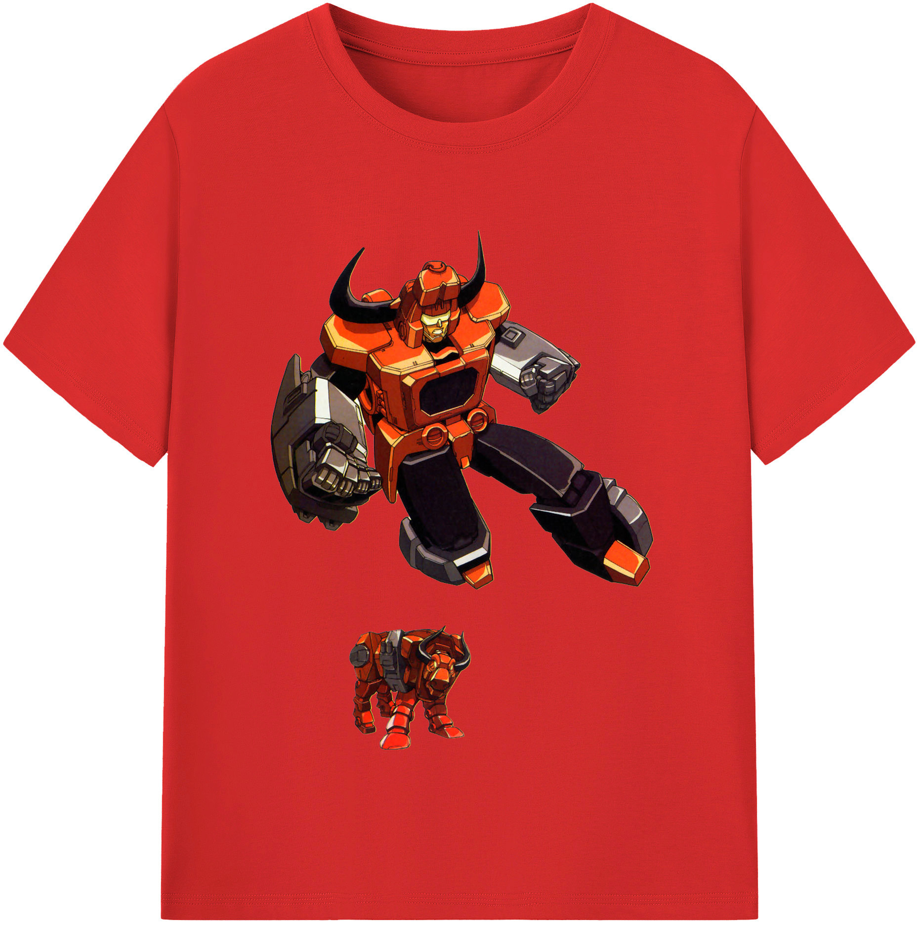 （画像用）  綿100％半袖Tシャツ（フロントプリント）