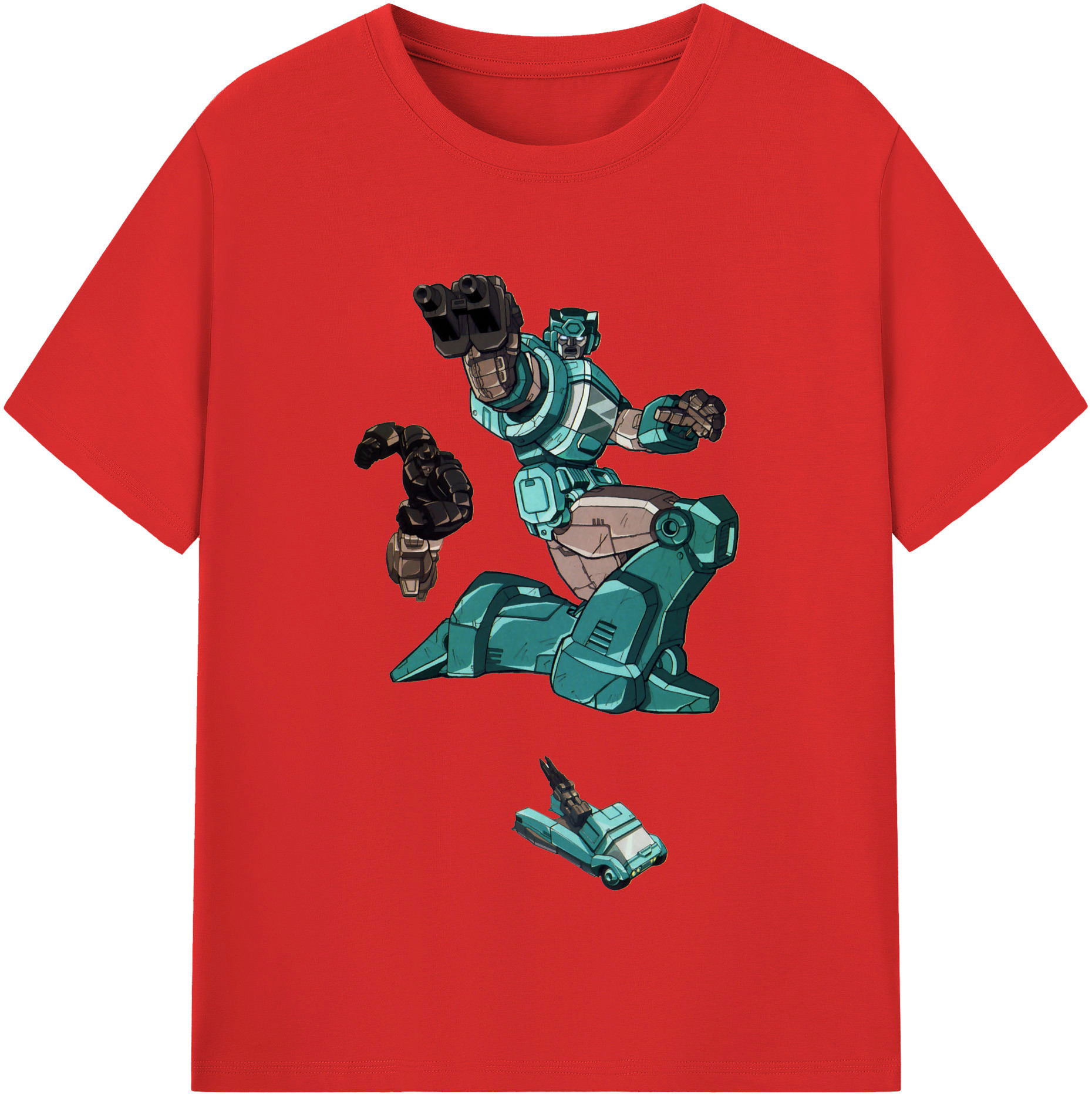 （画像用）  綿100％半袖Tシャツ（フロントプリント）