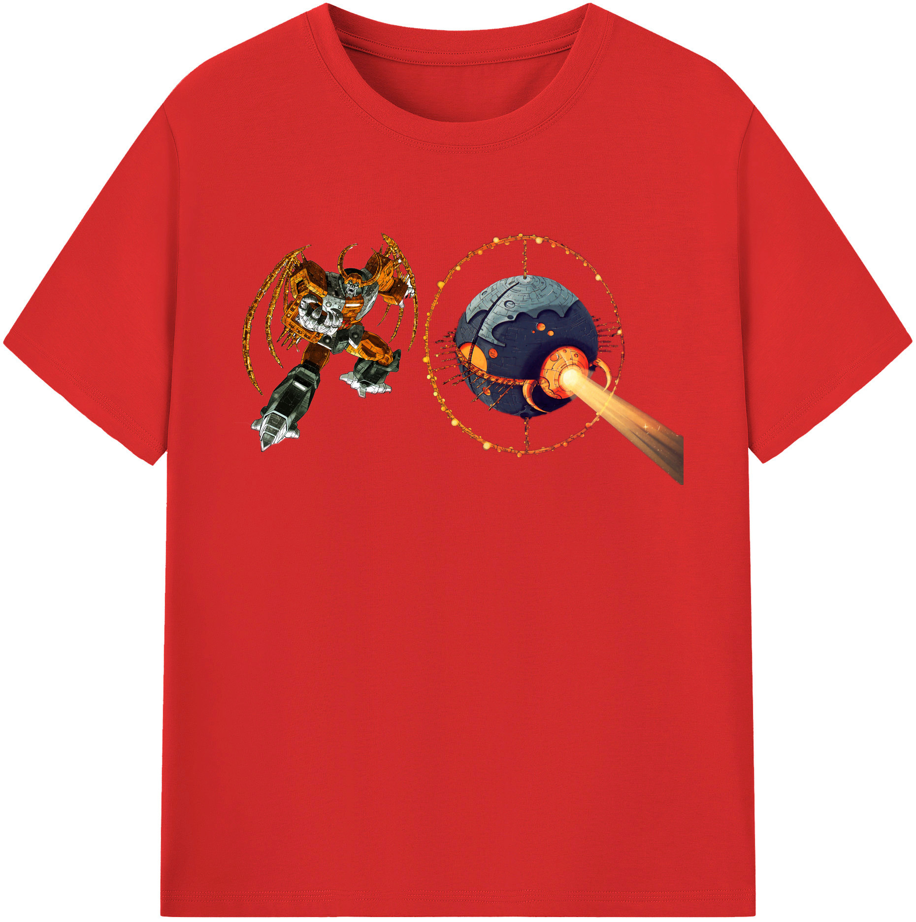 （画像用）  綿100％半袖Tシャツ（フロントプリント）